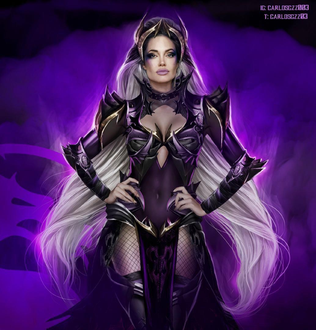 1034x1080 Angelina Jolie as Queen Sindel