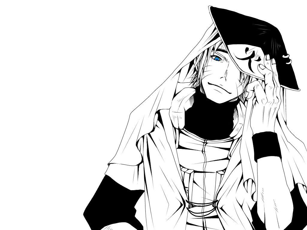Black and White Naruto Wallpapers Top Free Black and White Naruto