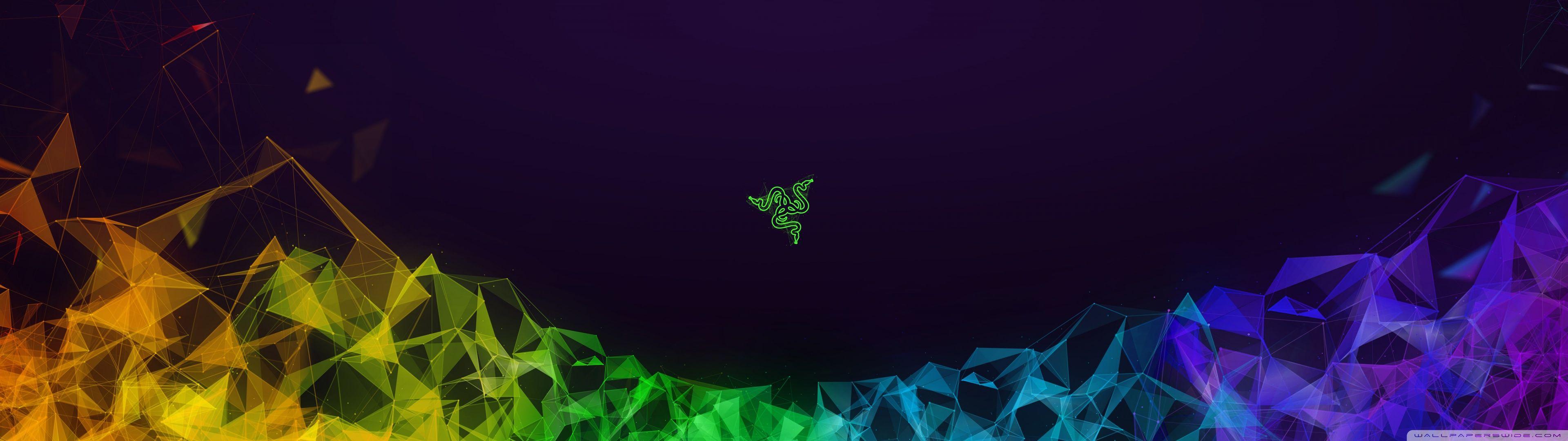 3840x1080 Razer Gaming Background Ultra HD Desktop Background Wallpaper for 4K UHD TV : Widescreen & UltraWide Desktop & Laptop : Multi Display, Dual & Triple Monitor : Tablet
