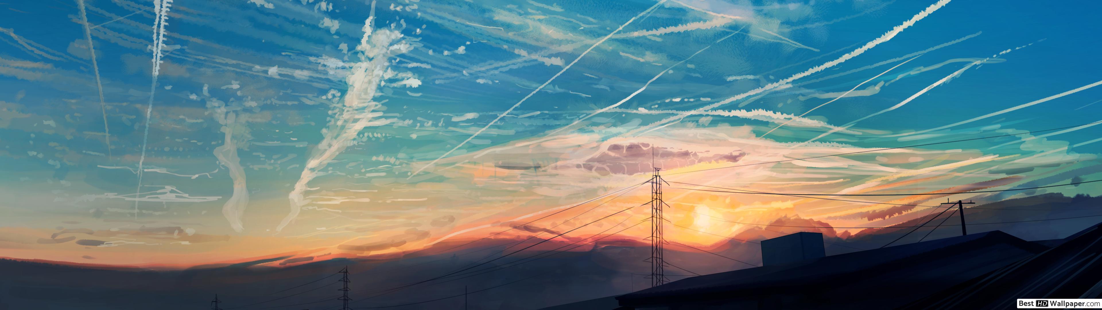 3840x1080 Glamorous Sky 4K HD wallpaper download