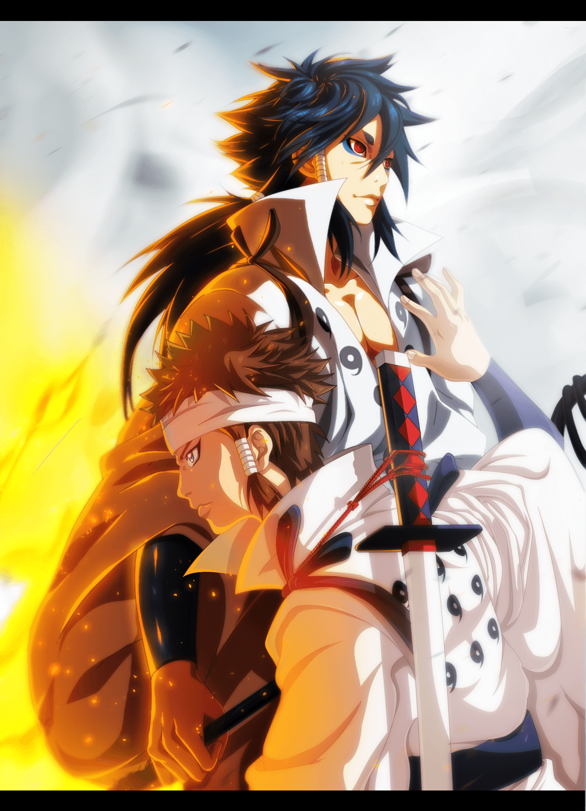 1200x1661 Indra Ashura Naruto Wallpaper .