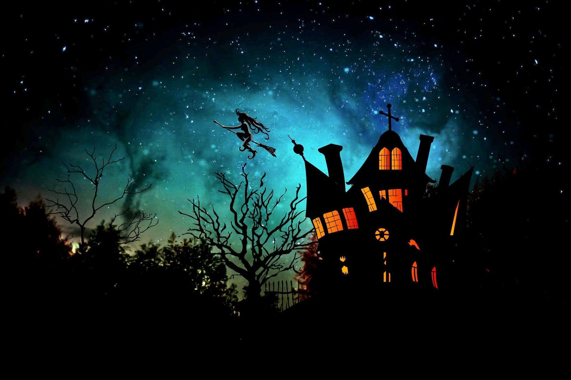 1920x1278 Scary Halloween 2020 Wallpaper HD, Background, Pumpkins, Witches, Bats & Ghosts