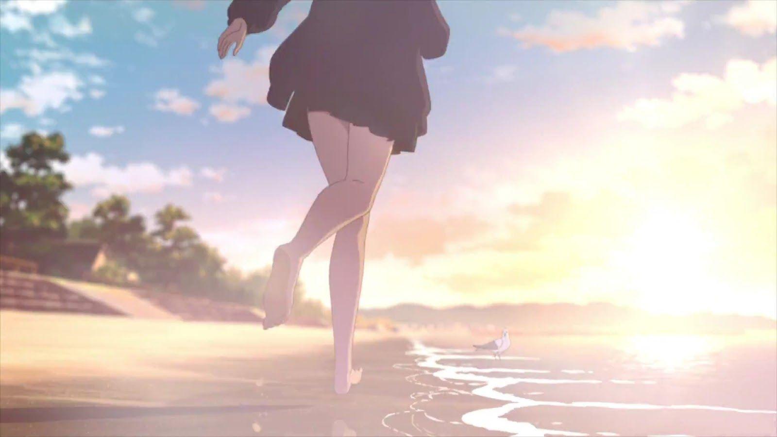 1600x900 Anime Feet: I want to eat your pancreas: Sakura Yamauchi