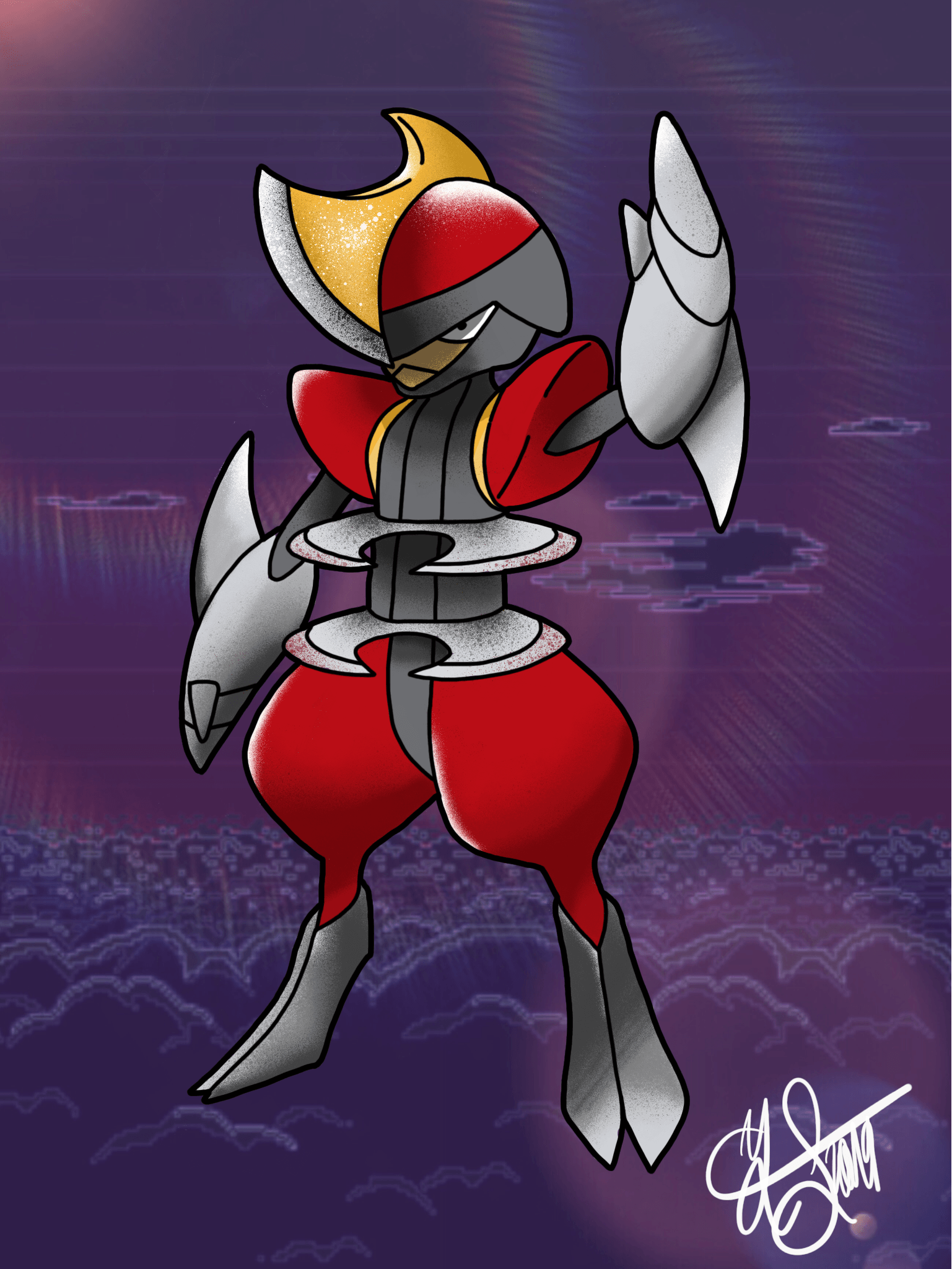1537x2048 BISHARP. Pokemon art, Pokemon, Art