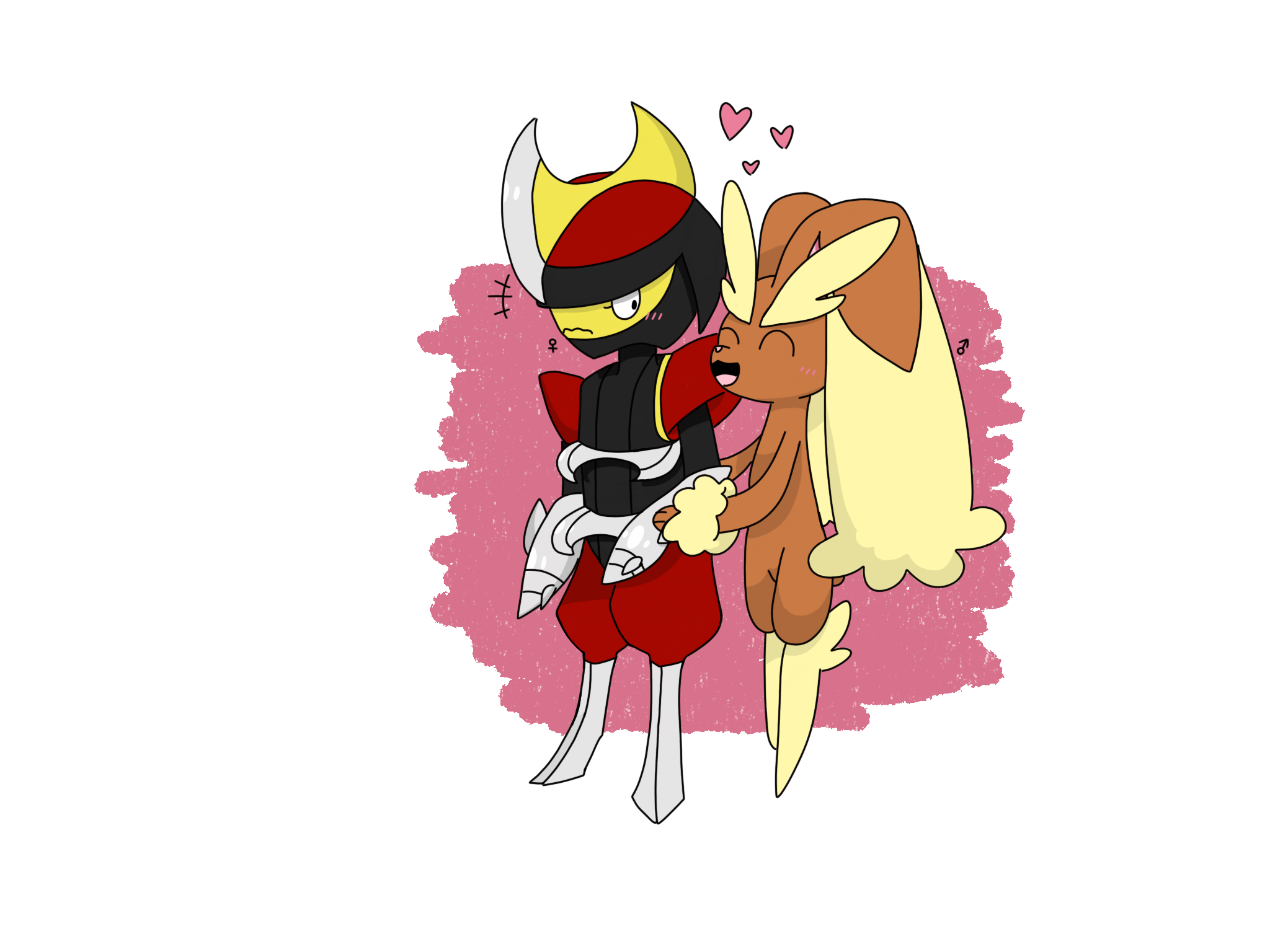 2048x1536 Bisharp X Lopunny. Pokécharms
