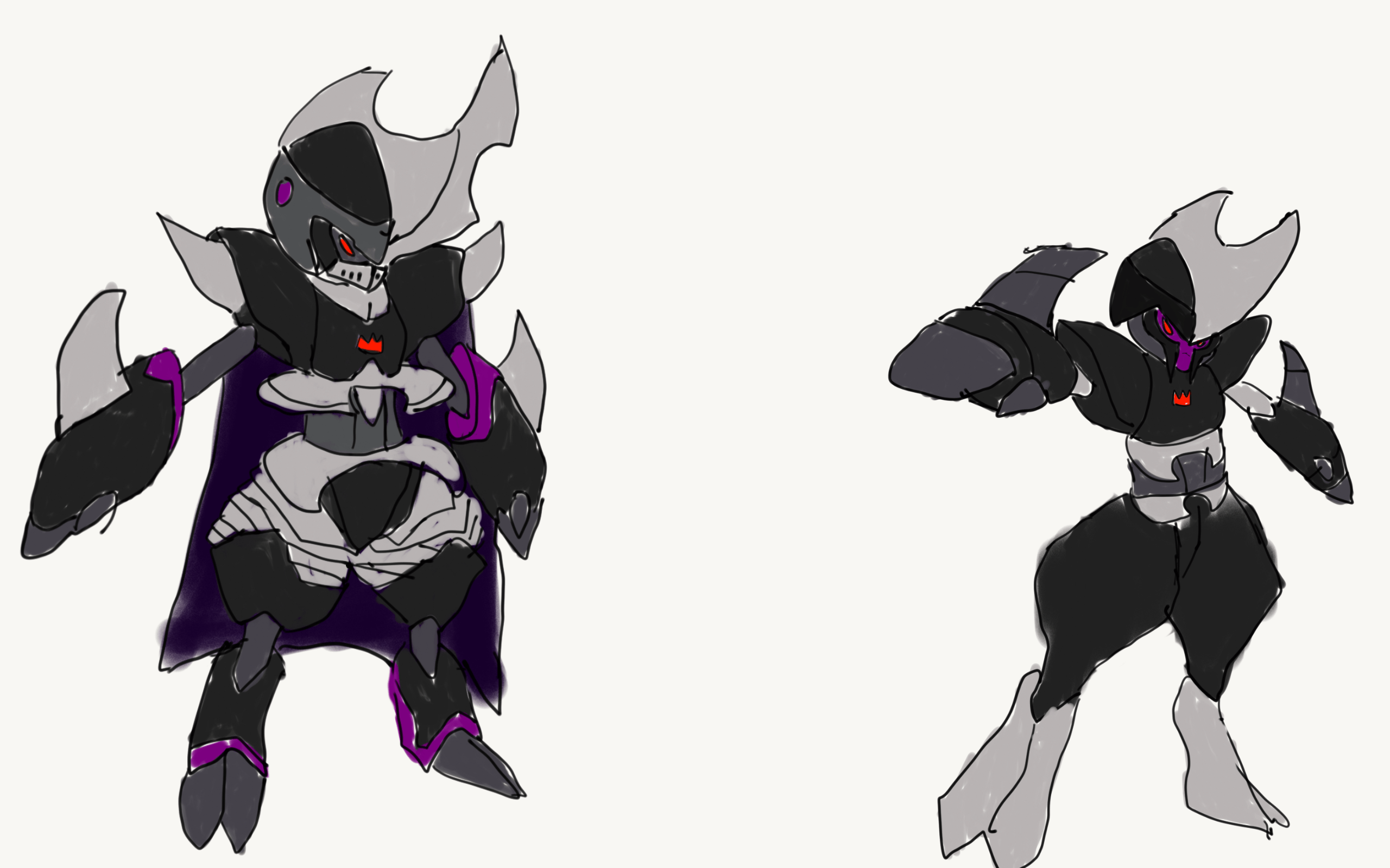 2560x1600 It's A Design For A Regional Variant Of Bisharp, Aswell As A Regional Evolution. It's Still Dark Steel But I Wanted To Focus More On The 'dark' Type. It's Based On A Dark