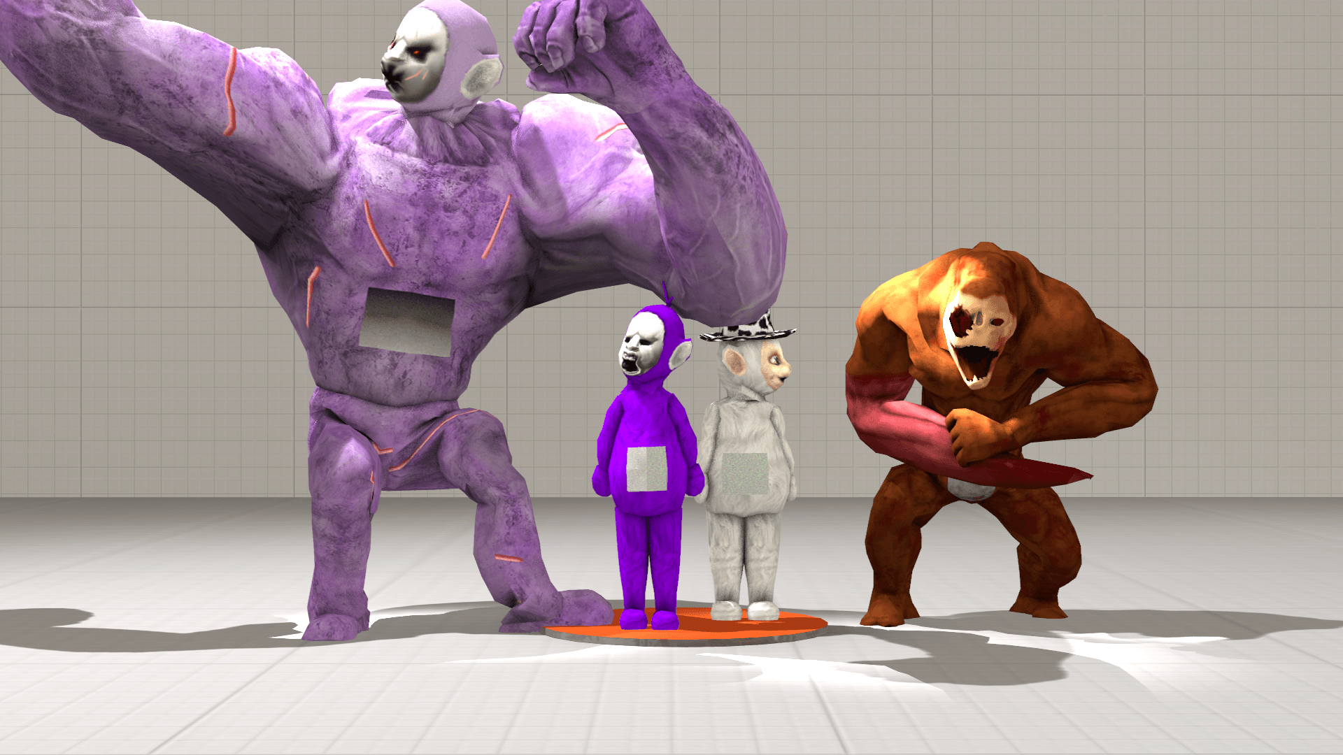 1920x1080 Steam Workshop::Slendytubbies 3 [Models v2- Part 2]