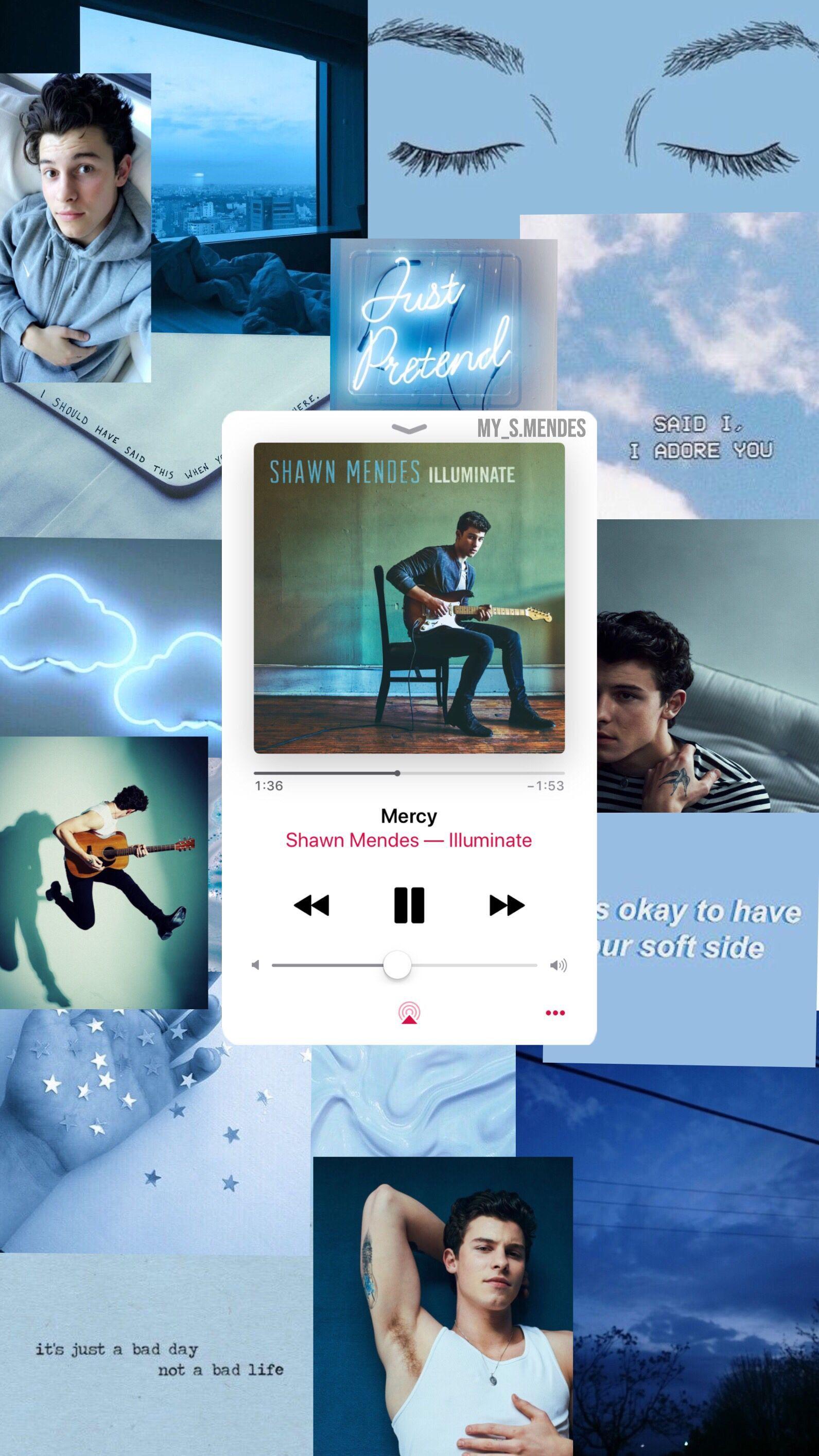 1591x2829 Shawn Mendes Aesthetic Desktop Wallpaper