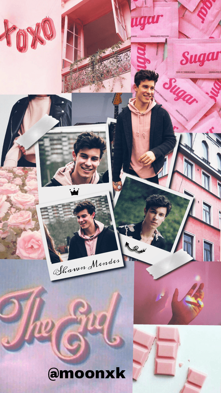 720x1280 Tumblr Wallpaper Pink Shawn Mendes