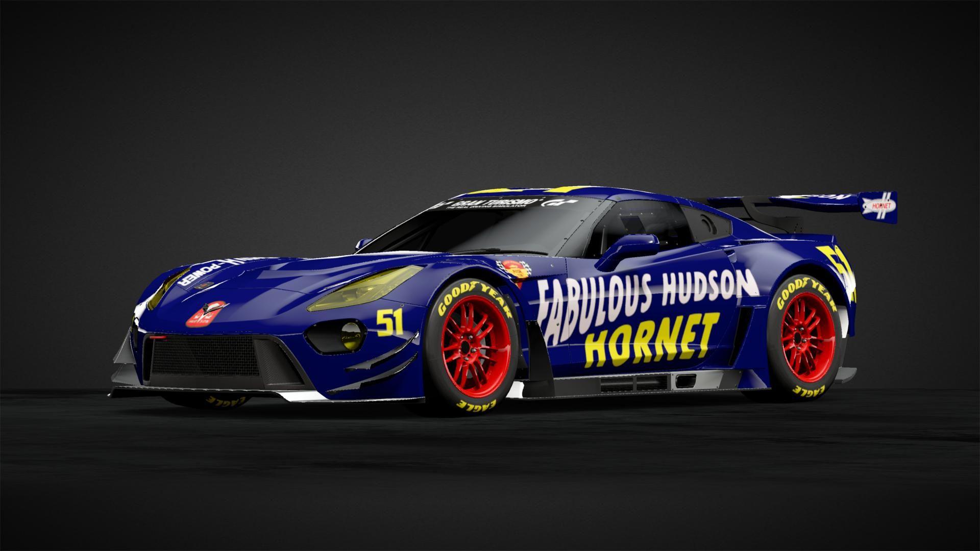 1920x1080 Fabulous Hudson Hornet 51 Livery by mosy80bvb. Community. Gran Turismo Sport