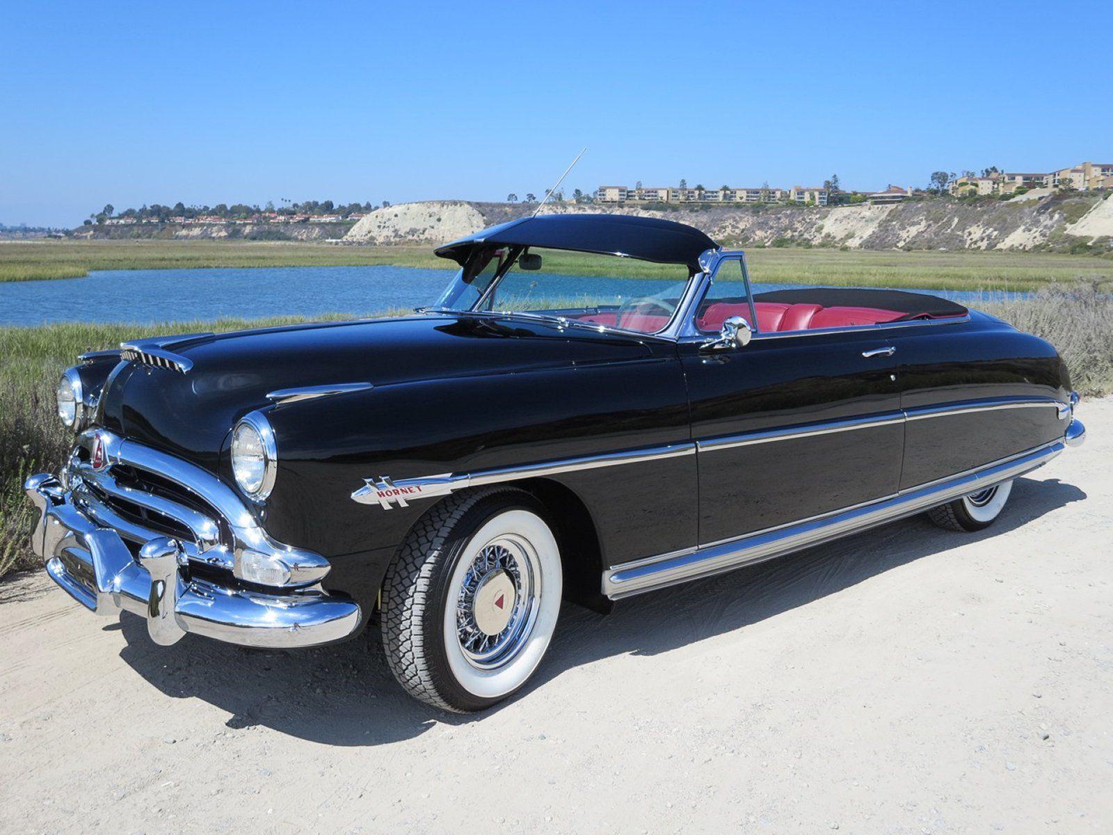 1600x1200 Hudson, Hornet, Twin h, Convertible, Black, Classic, Old, Vintage, Original, Usa, 1600x1200 07 Wallpaper HD / Desktop and Mobile Background