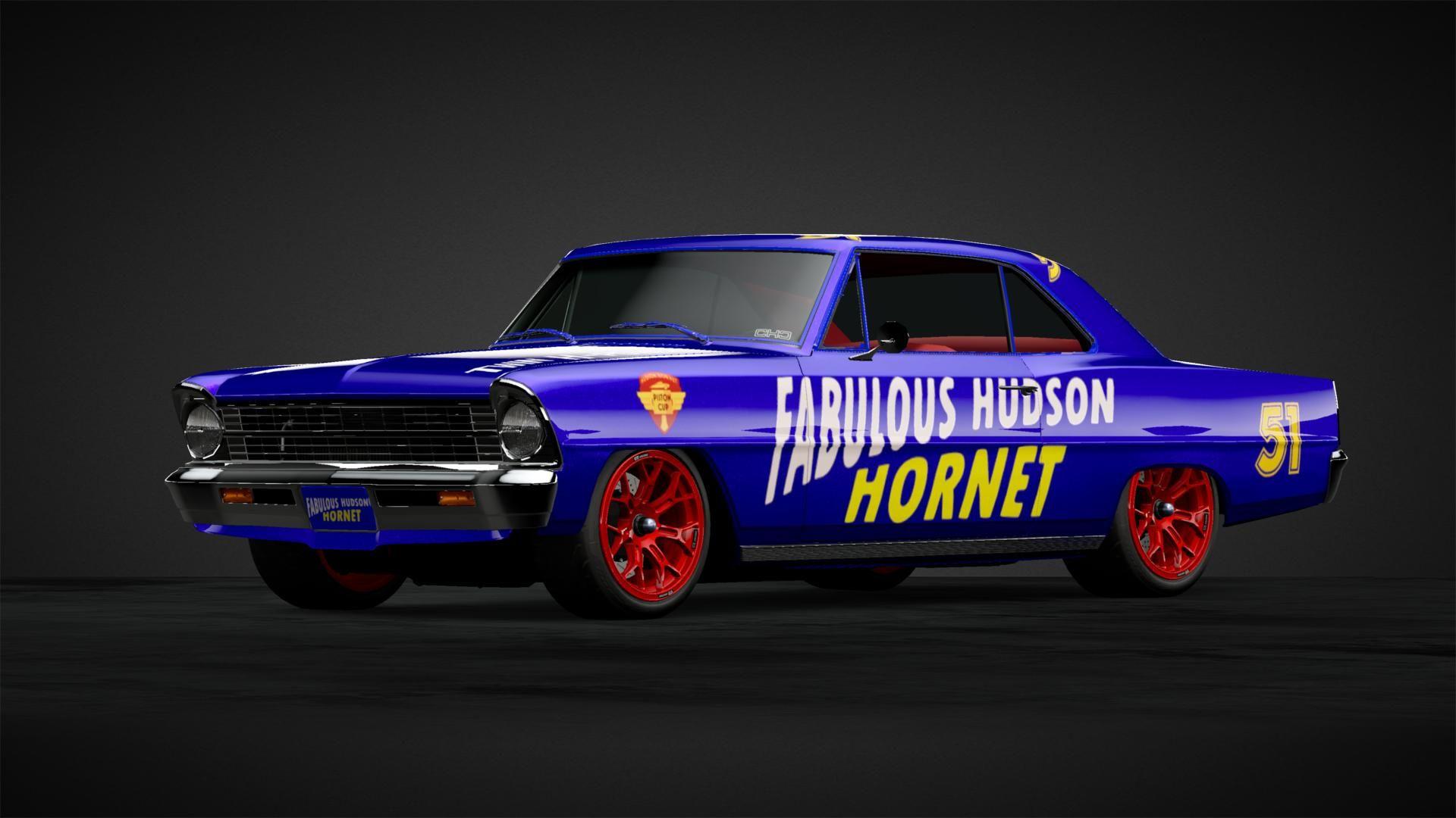 1920x1080 The Fabulous Hudson Hornet Livery by cayman125. Community. Gran Turismo Sport