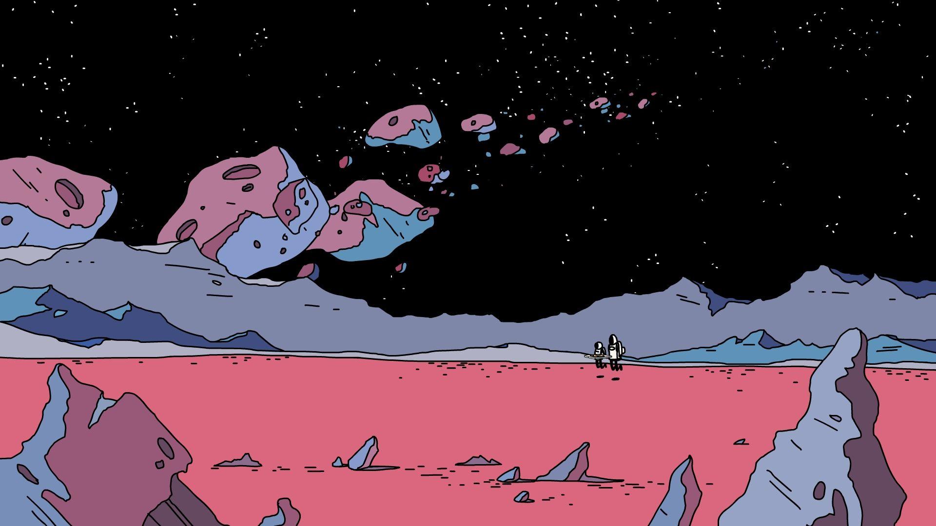 1920x1080 Space Walk by personnotstudying on Newgrounds