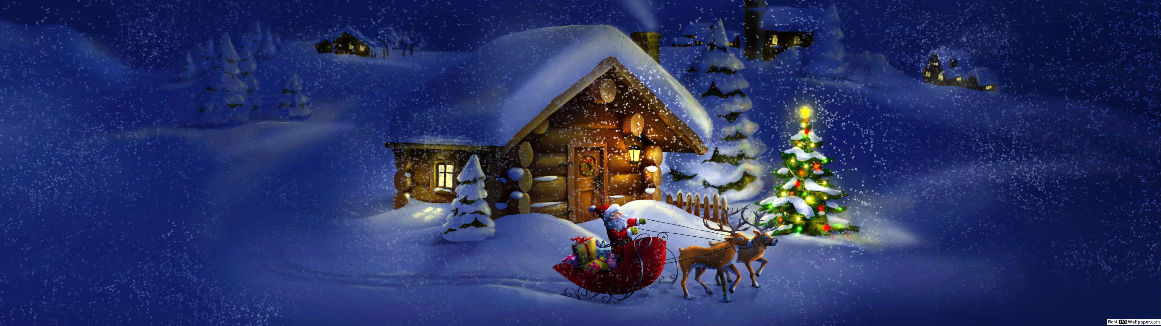 3840x1080 Christmas Wallpapers - Top Free 3840x1080 Christmas ...