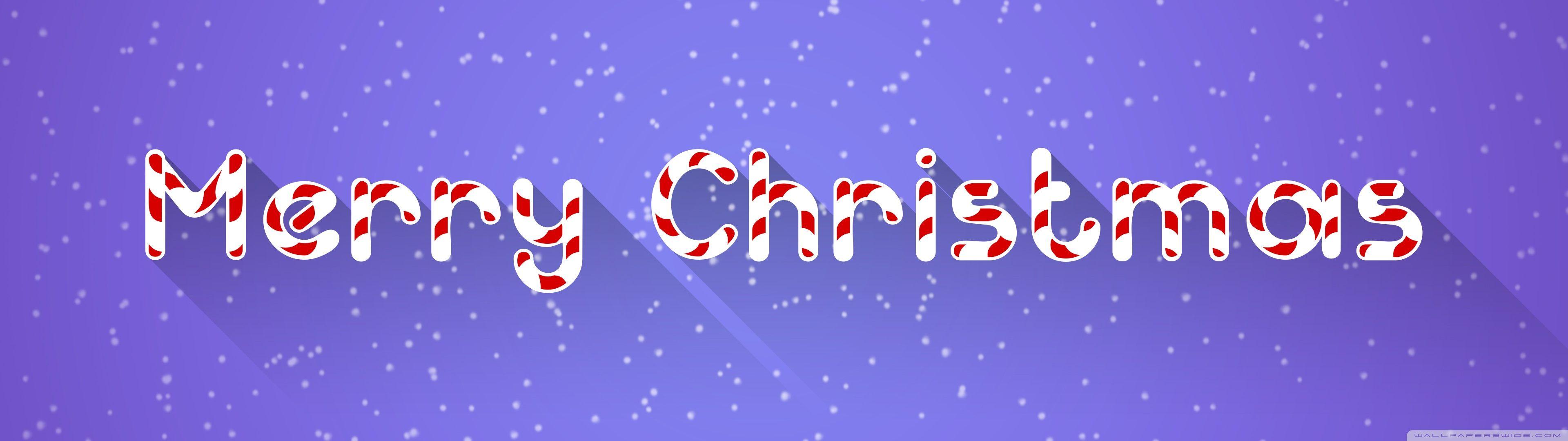 3840x1080 Christmas Wallpaper