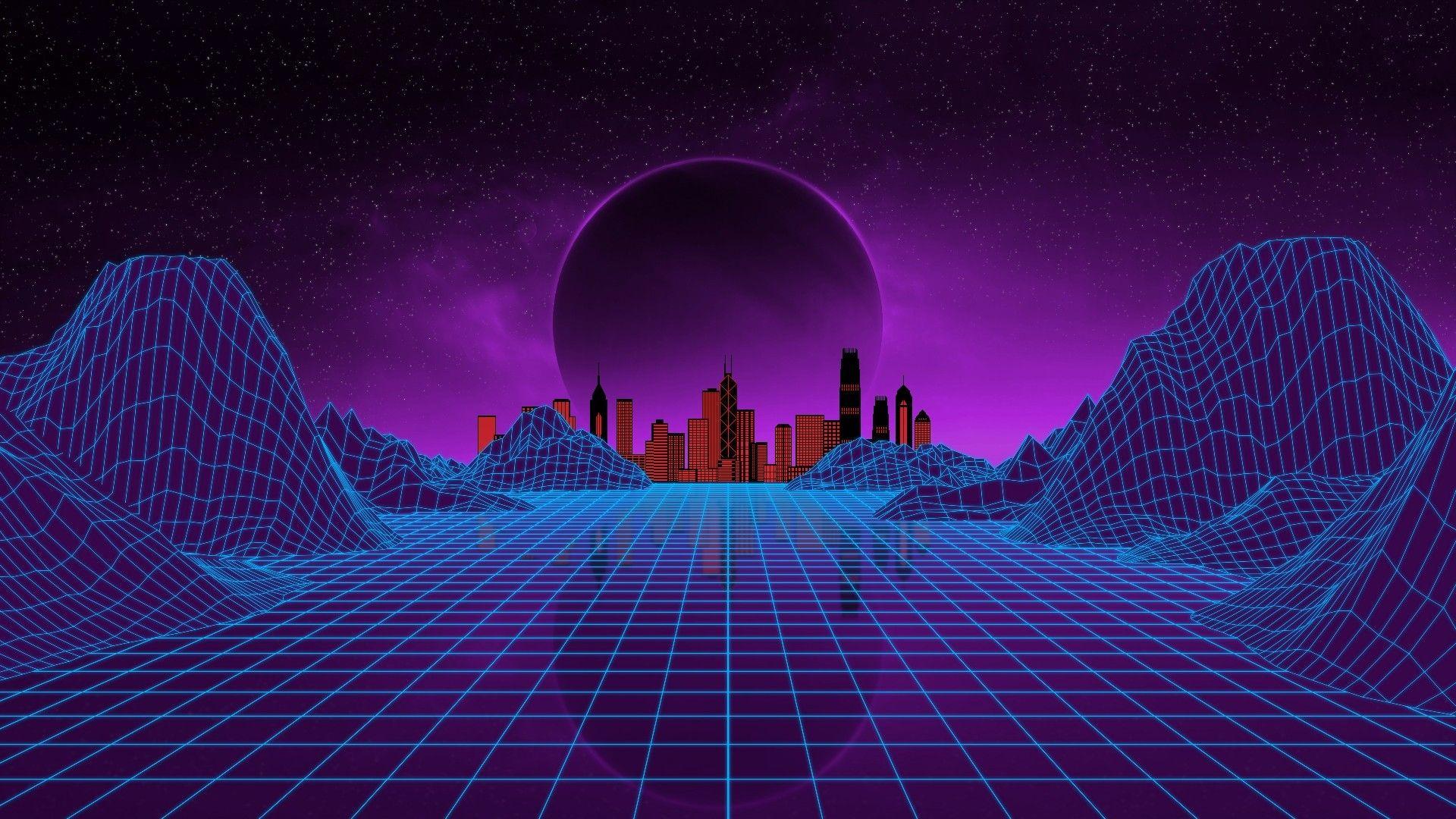 1920x1080 digital art illustration aesthetic wallpaper