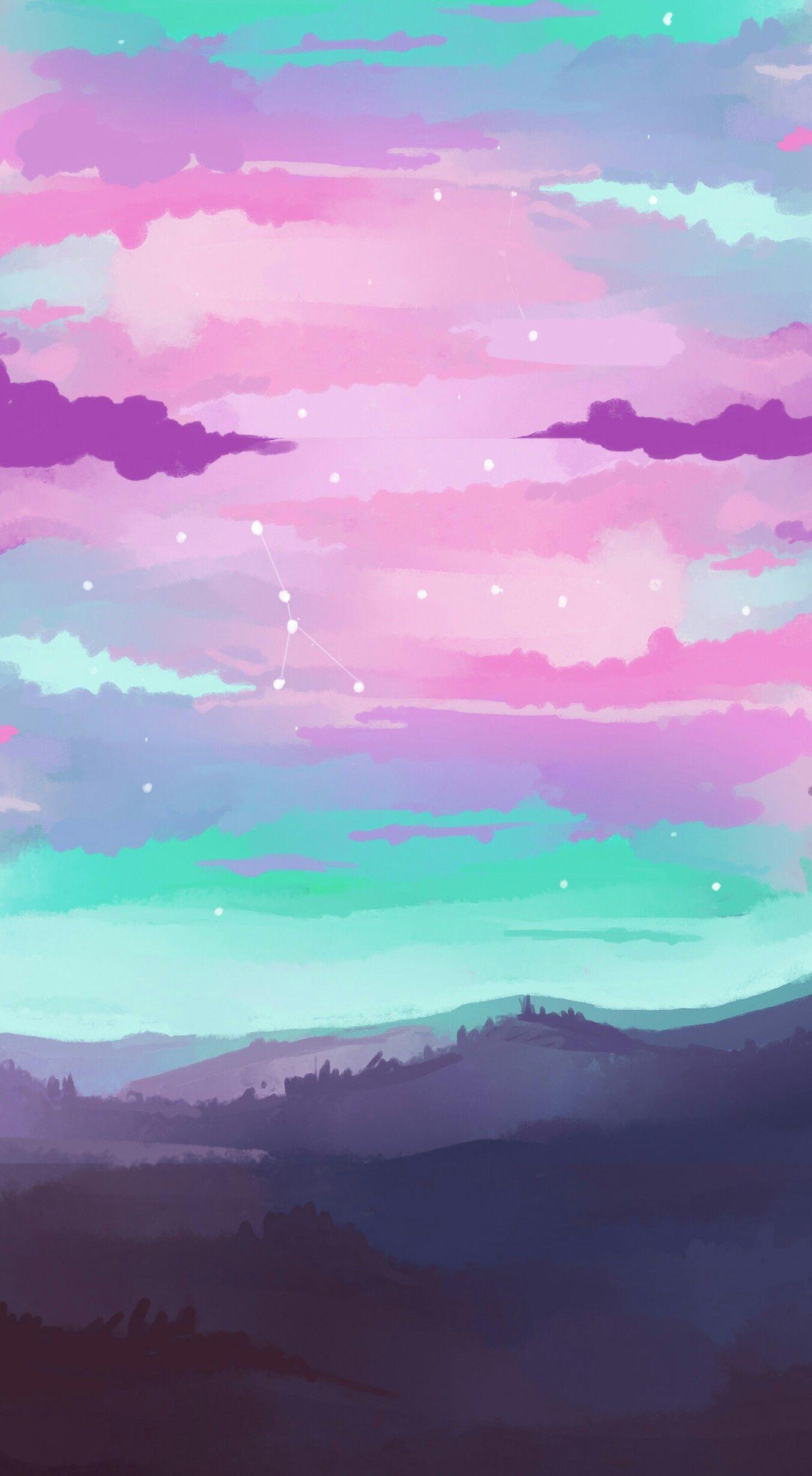 1352x2456 Cancer Phone Wallpaper. Galaxy wallpaper, Aesthetic pastel wallpaper, Aesthetic wallpaper
