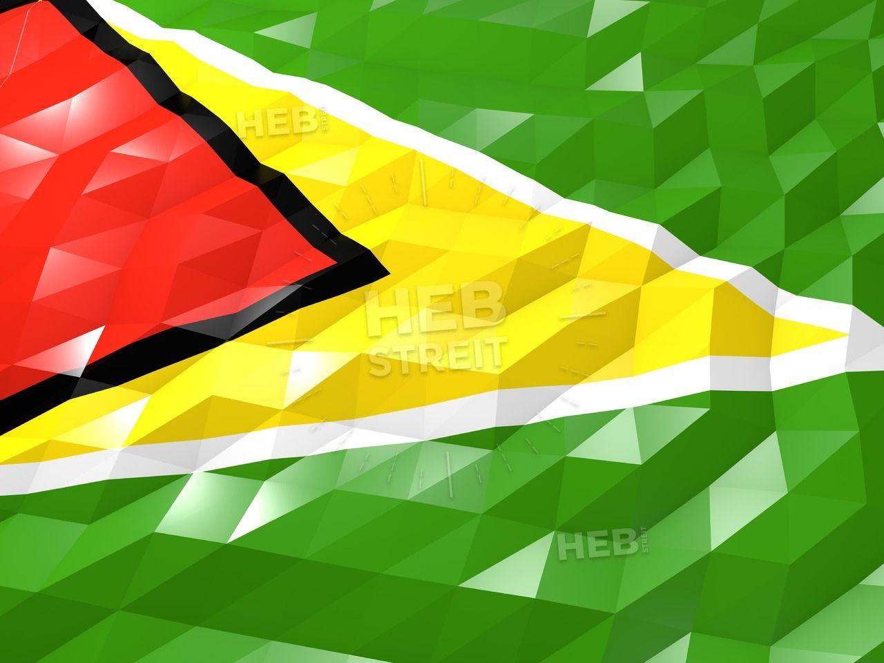 1280x960 Flag of Guyana 3D Wallpaper Illustration. HEBSTREITS Sketchesd wallpaper, Illustration, Wallpaper