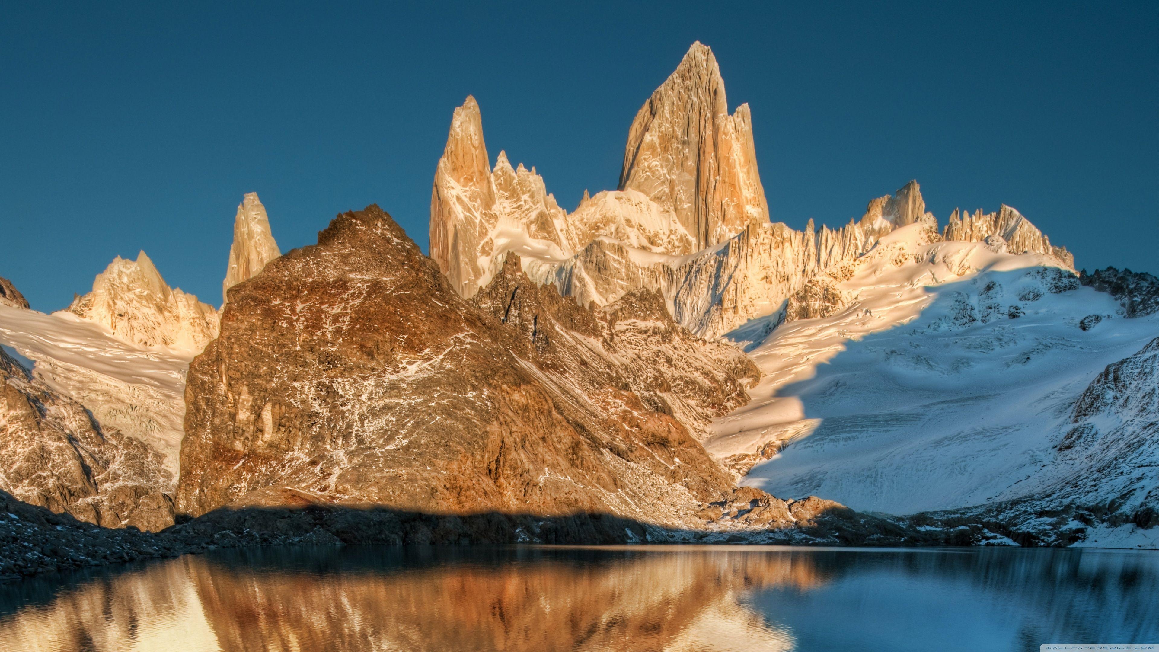 3840x2160 Fitz Roy At Sunrise ❤ 4K HD Desktop Wallpaper for 4K Ultra HD TV