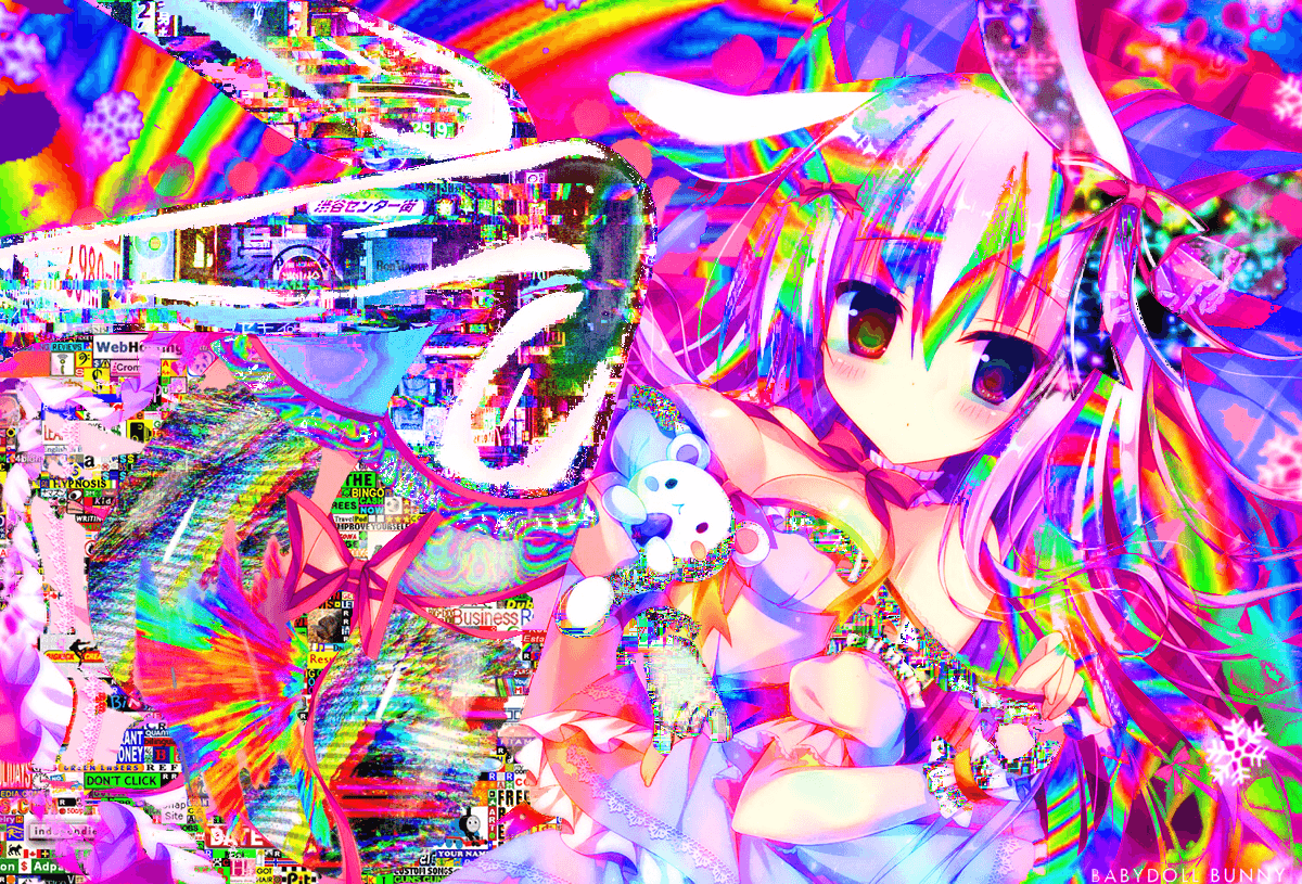 Download Glitchcore Ibuki 1920x1080 for Mobiles iPhones androids Wallpaper   GetWallsio