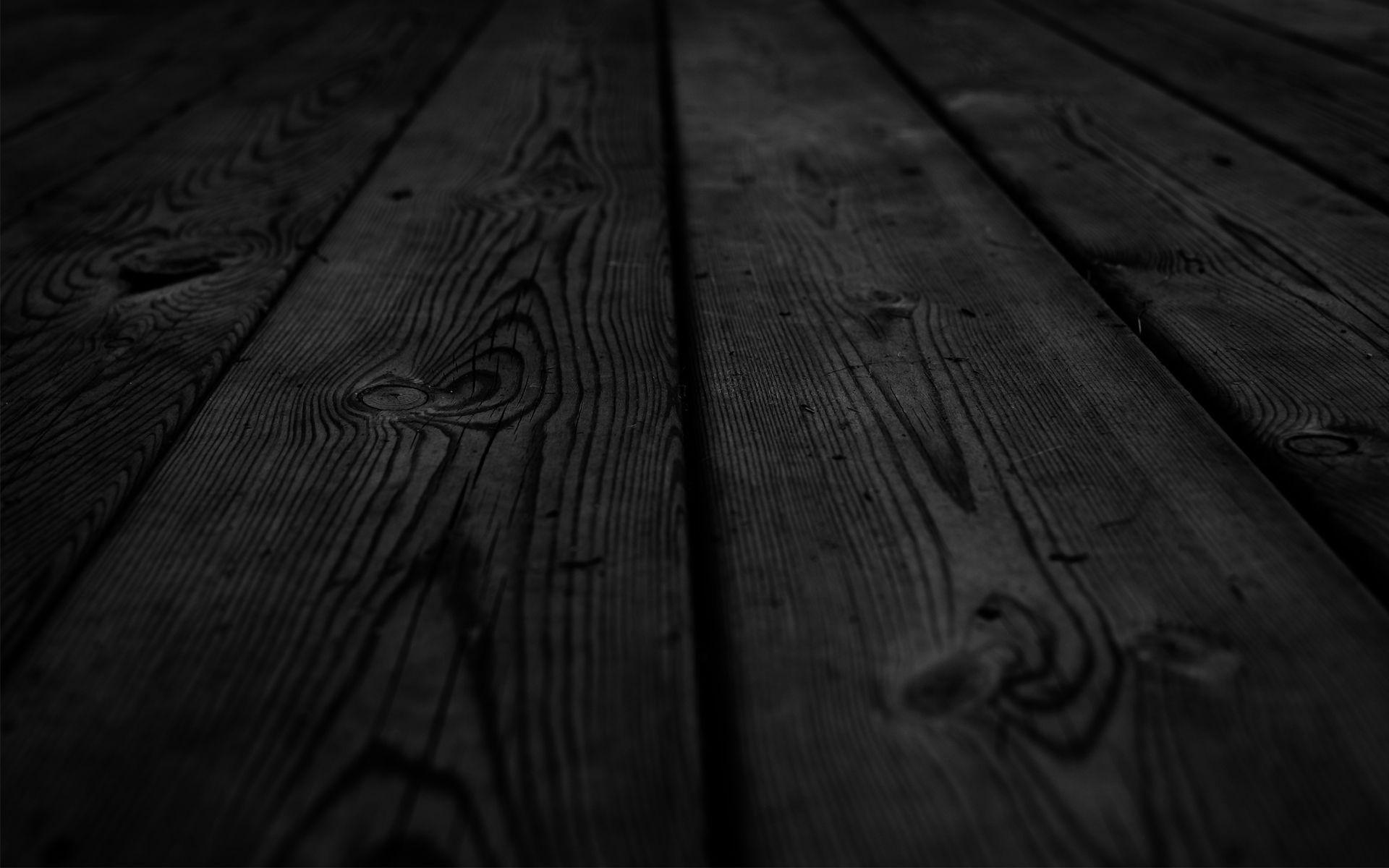 1920x1200 Black Wood Texture Wallpaper 3