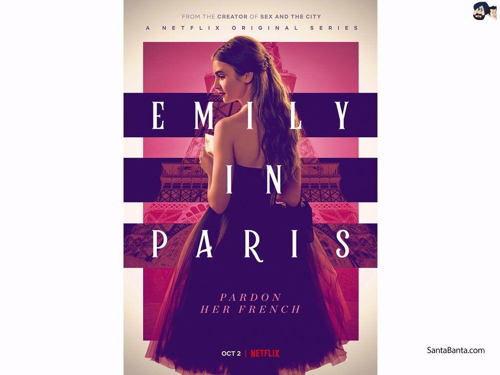 1024x768 Emily in Paris Wallpaper