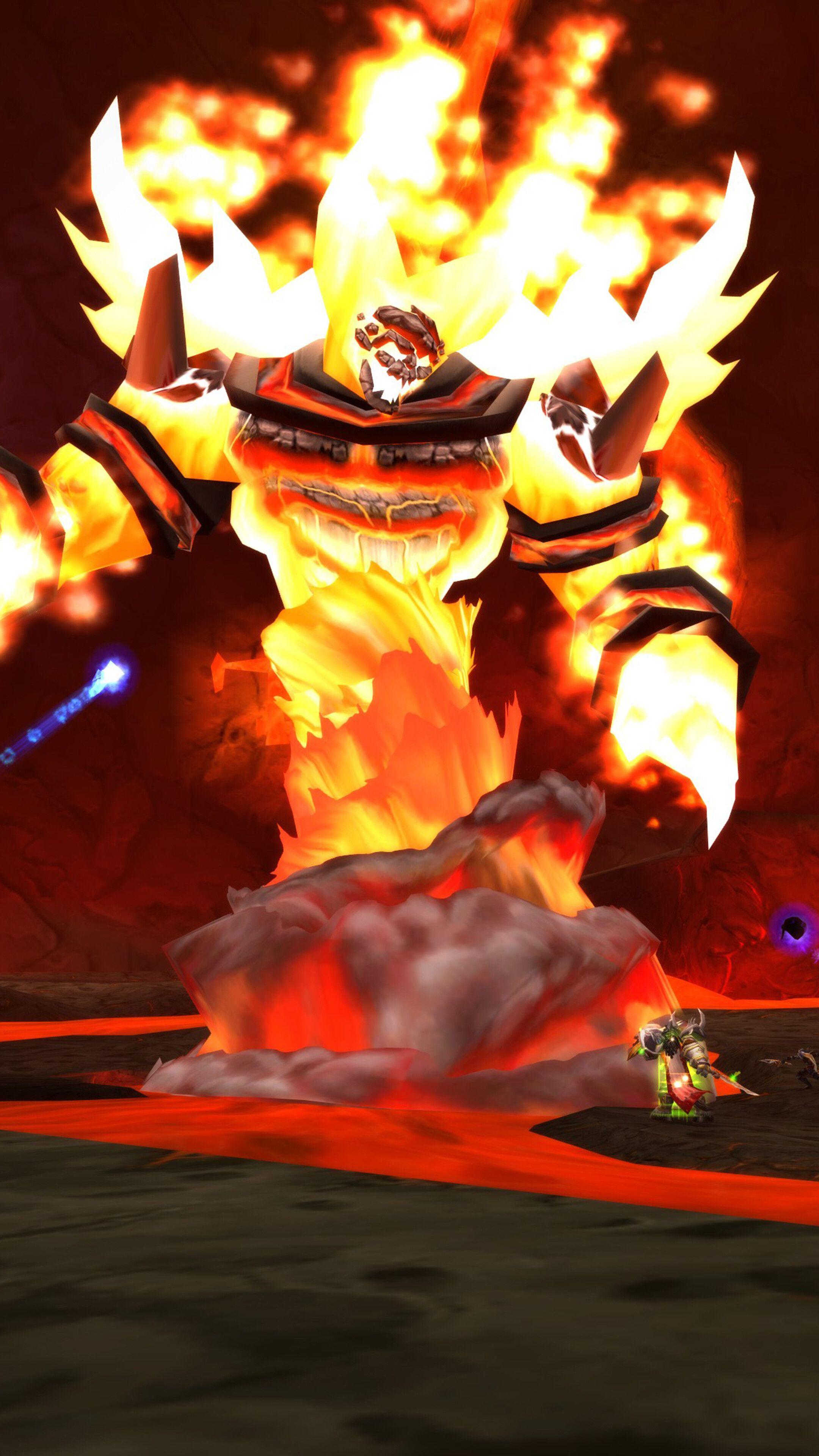 2160x3840 WoW Classic, Dungeon, Fire Elemental, 4K iPhone 6s, 6 HD Wallpaper, Image, Background, Photo and Picture. Mocah.org HD Wallpaper