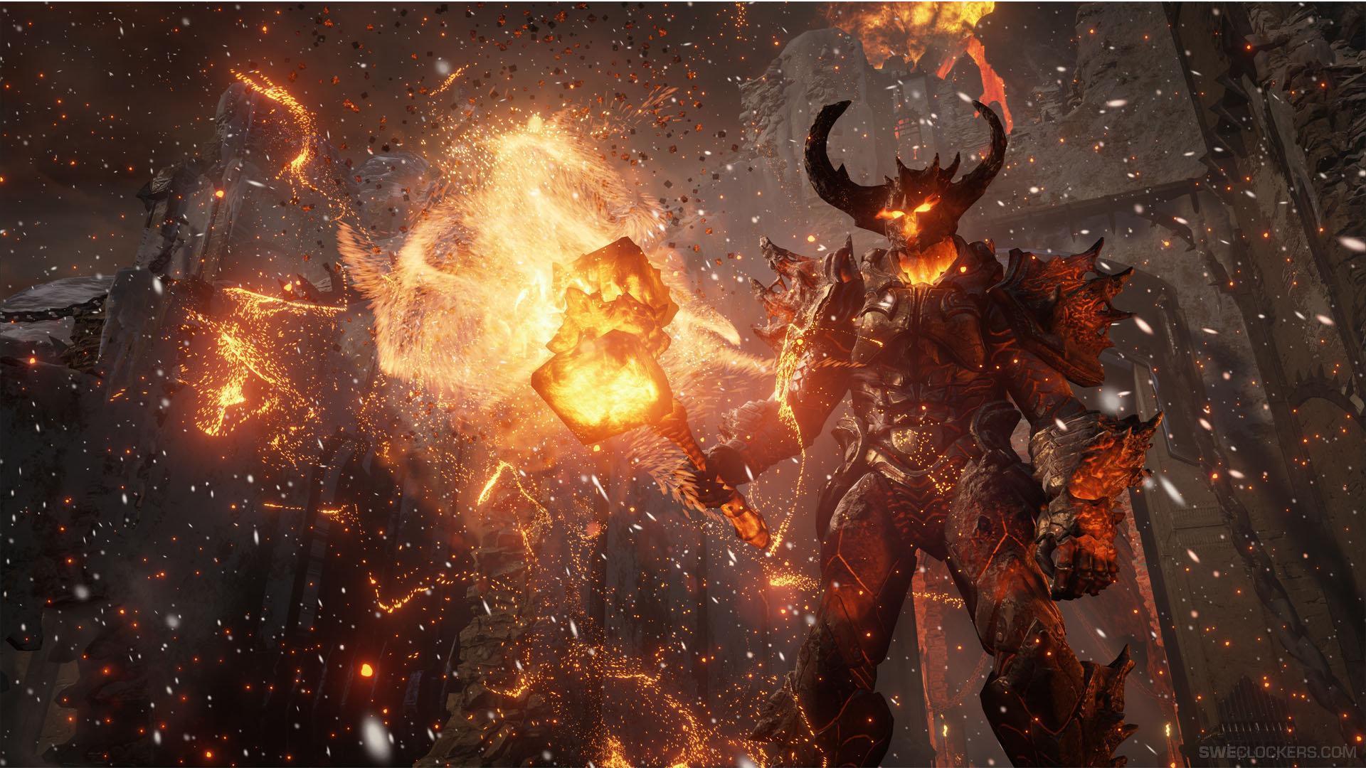 1920x1080 Fire Monster HD desktop wallpaper : Widescreen : High Definition
