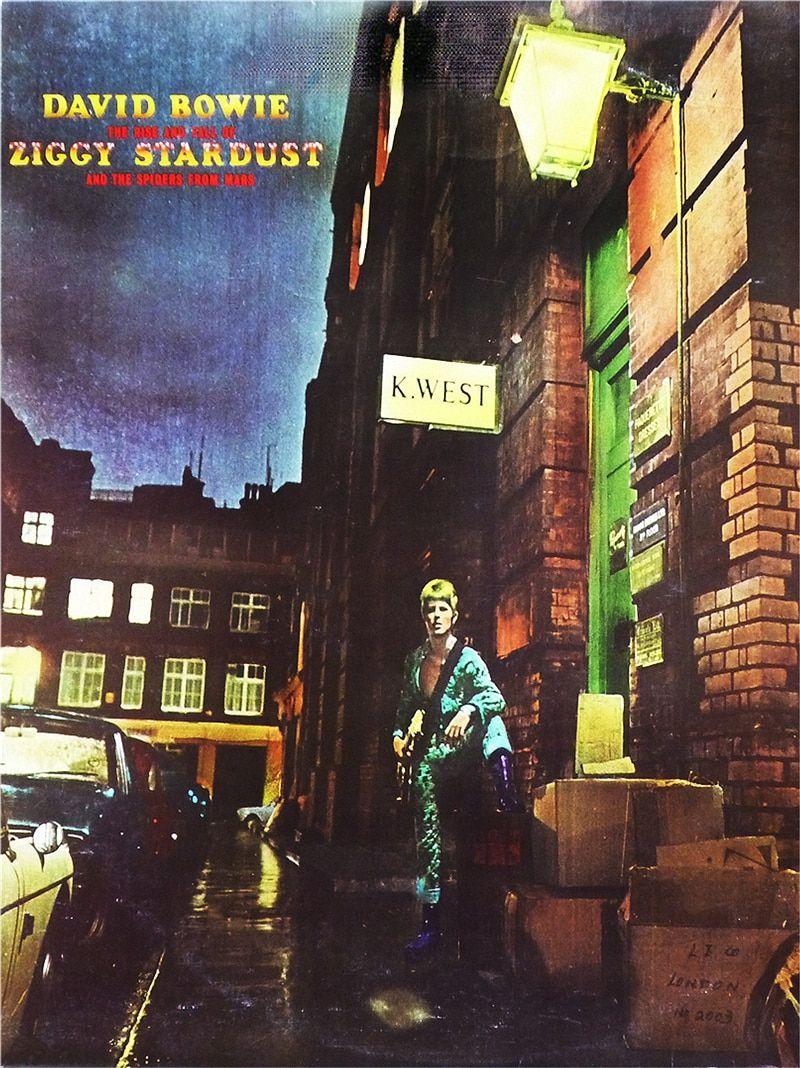 800x1068 David Bowie Ziggy Stardust Album Poster