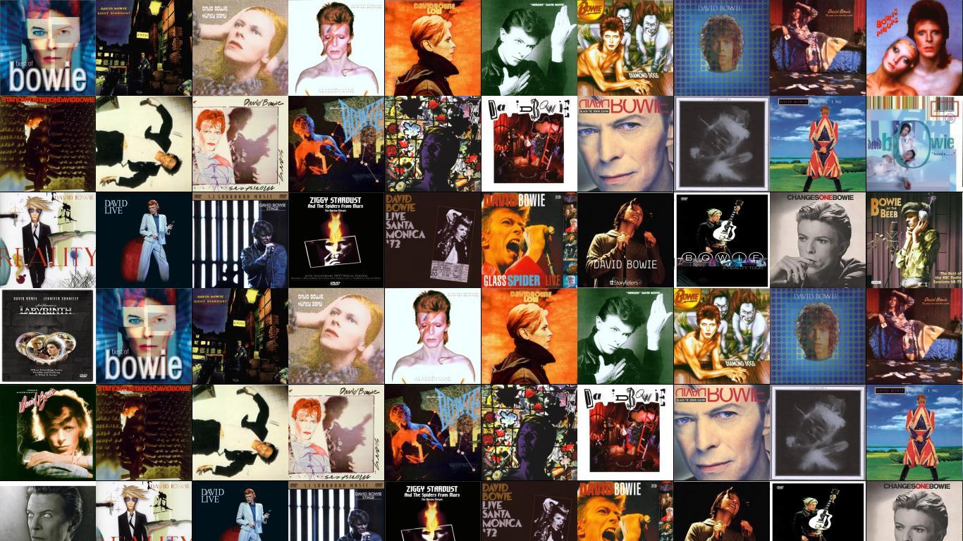 1366x768 David Bowie David Bowie David Bowie David Bowie Wallpaper « Tiled Desktop Wallpaper