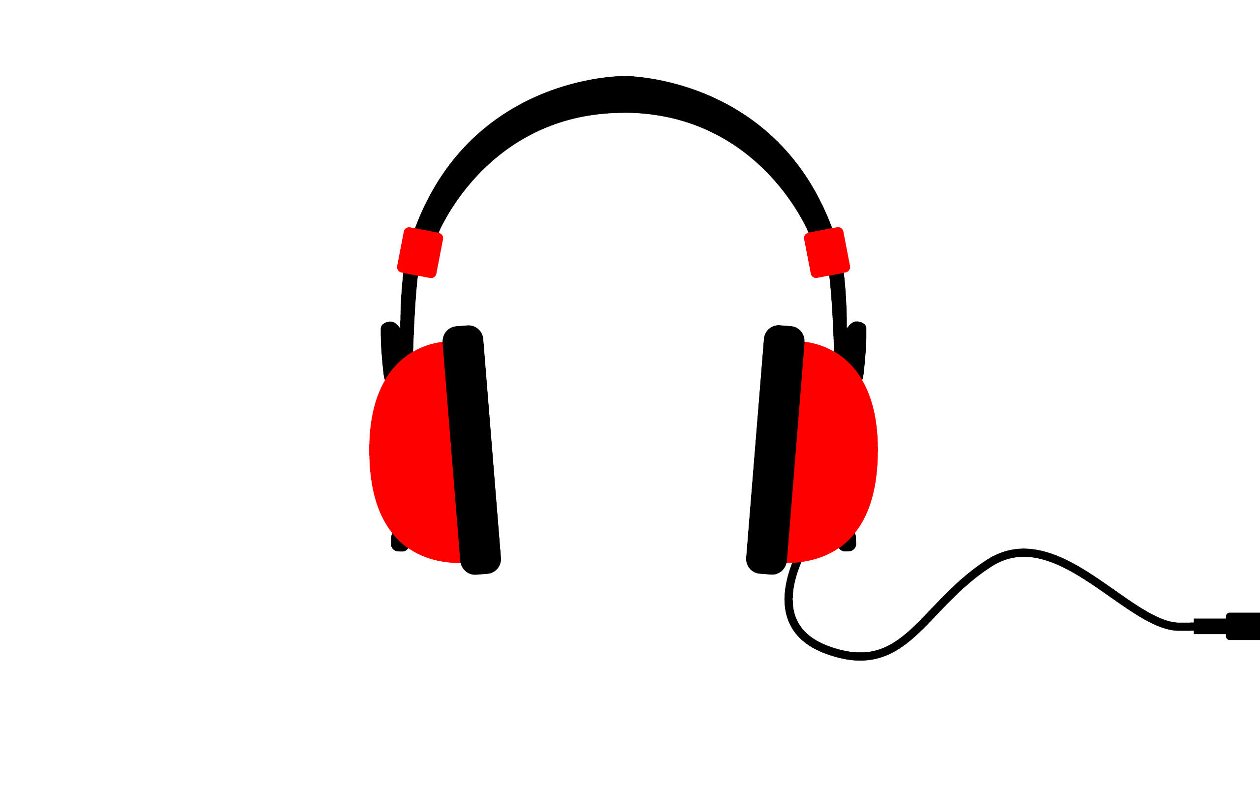 2560x1600 Headphones PNG Clipart
