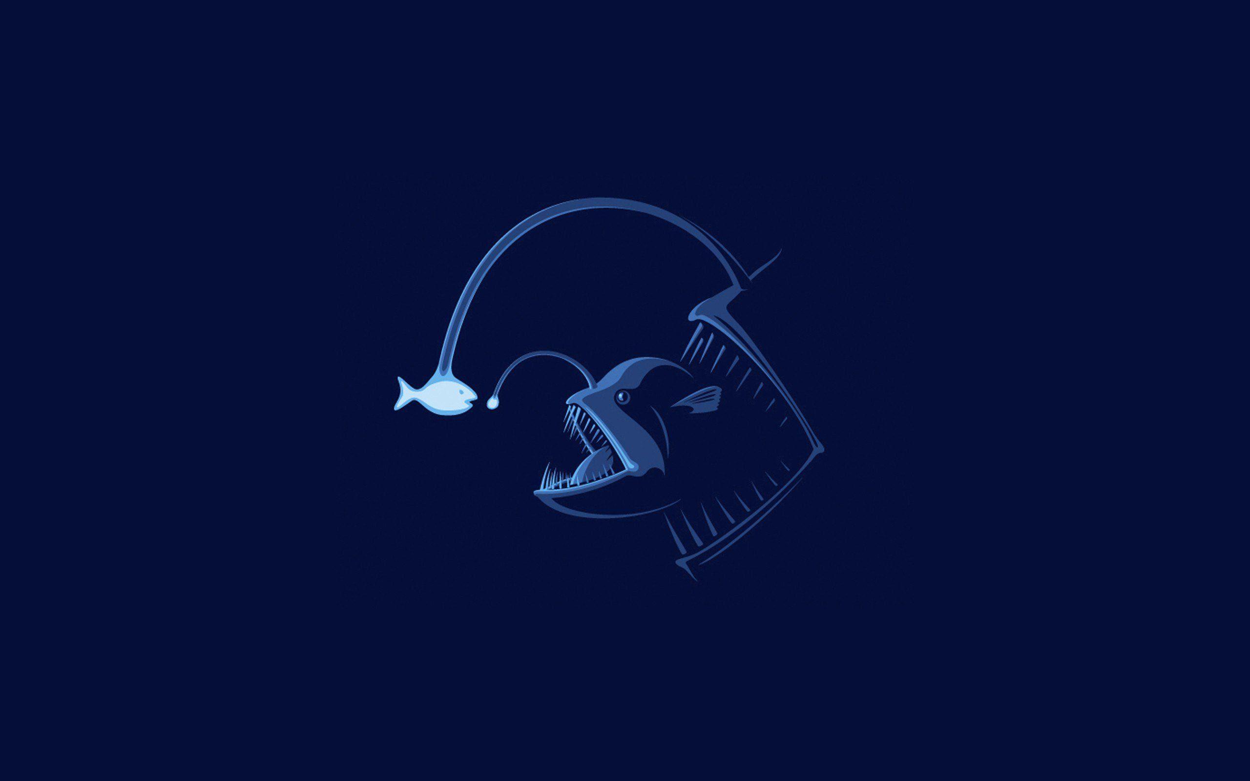 2560x1600 Minimalist Ocean Wallpaper