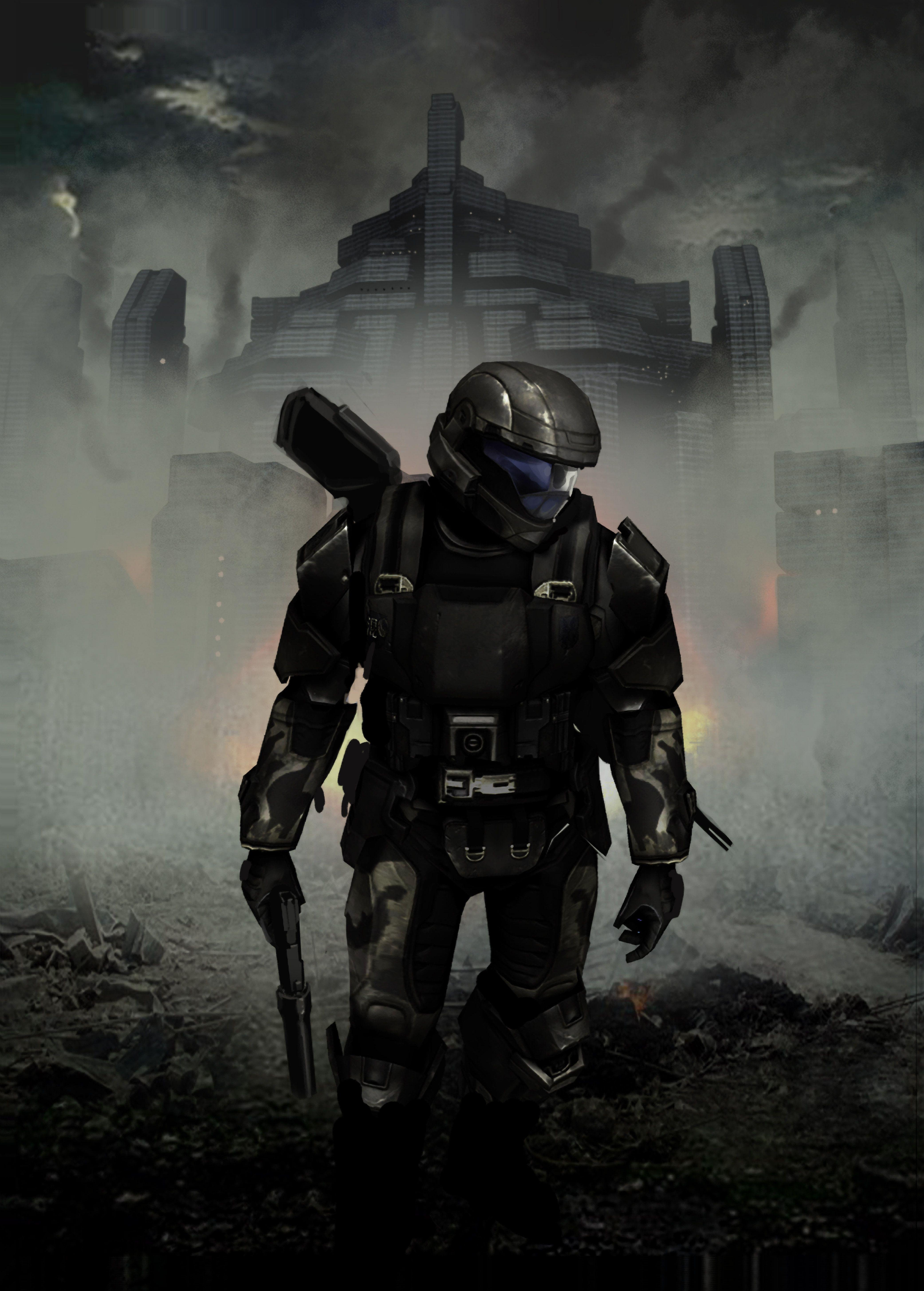 4166x5820 Daniel Bruno: Halo 3 Odst High Quality Wallpaper