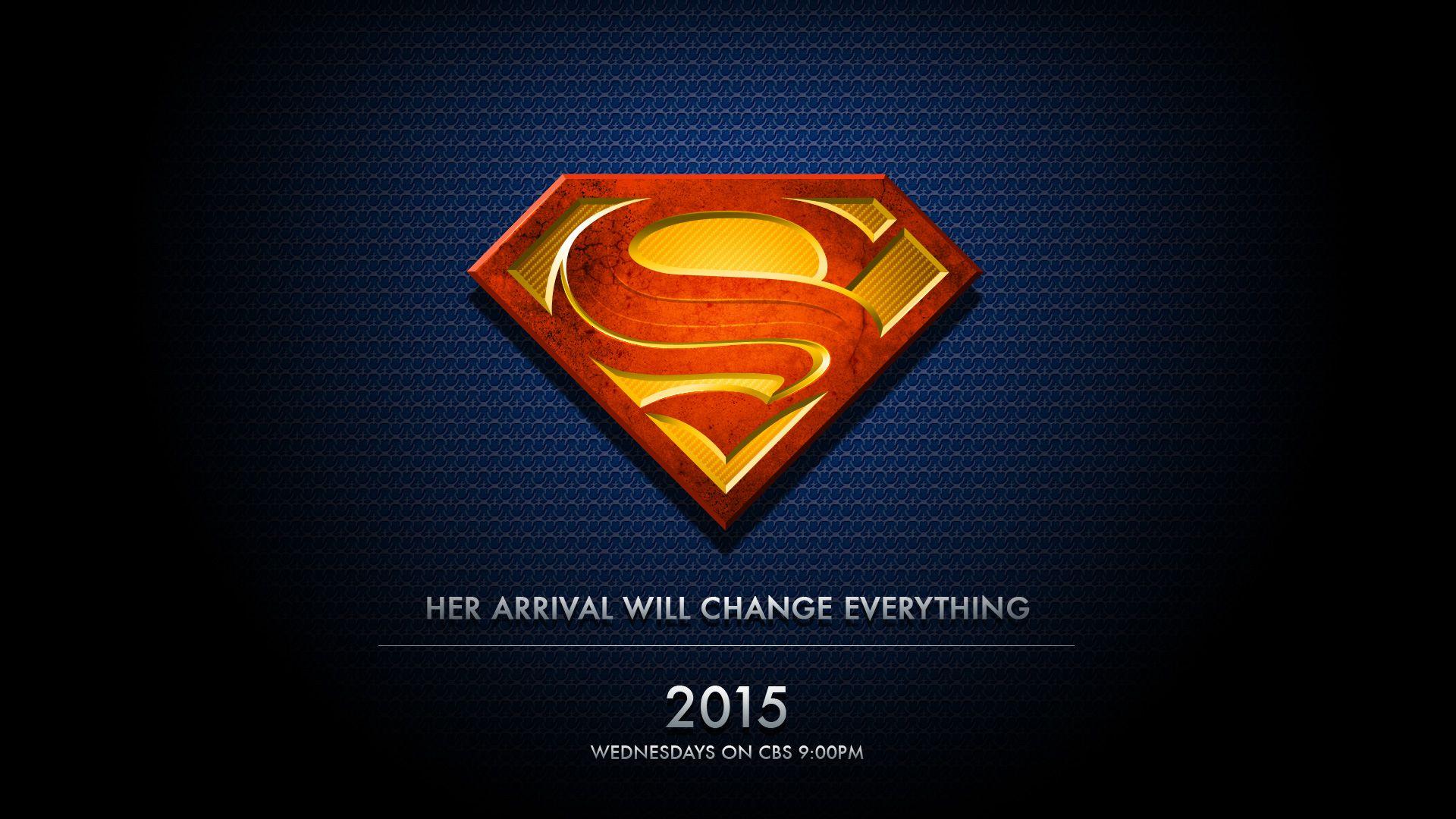 1920x1080 Supergirl Logo Wallpaper