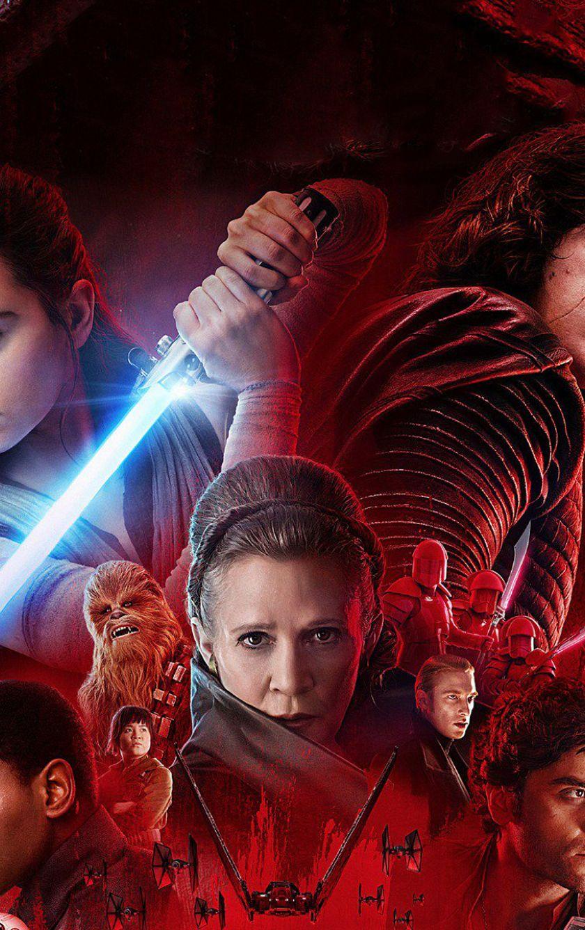840x1336 Star Wars The Last Jedi Poster, Full HD Wallpaper
