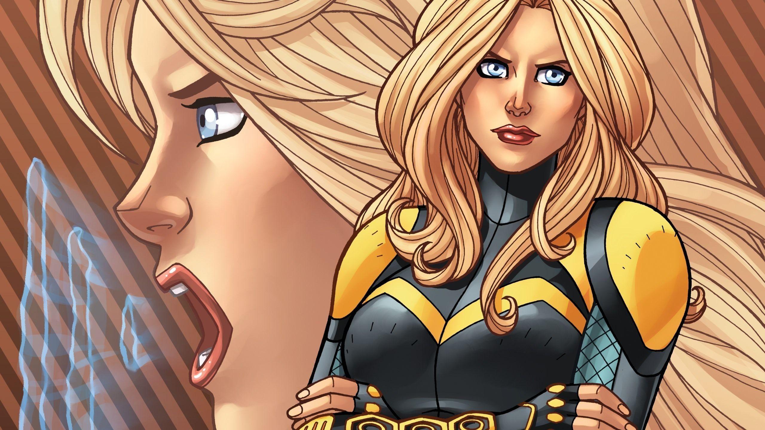 2560x1440 Black Canary Wallpaper