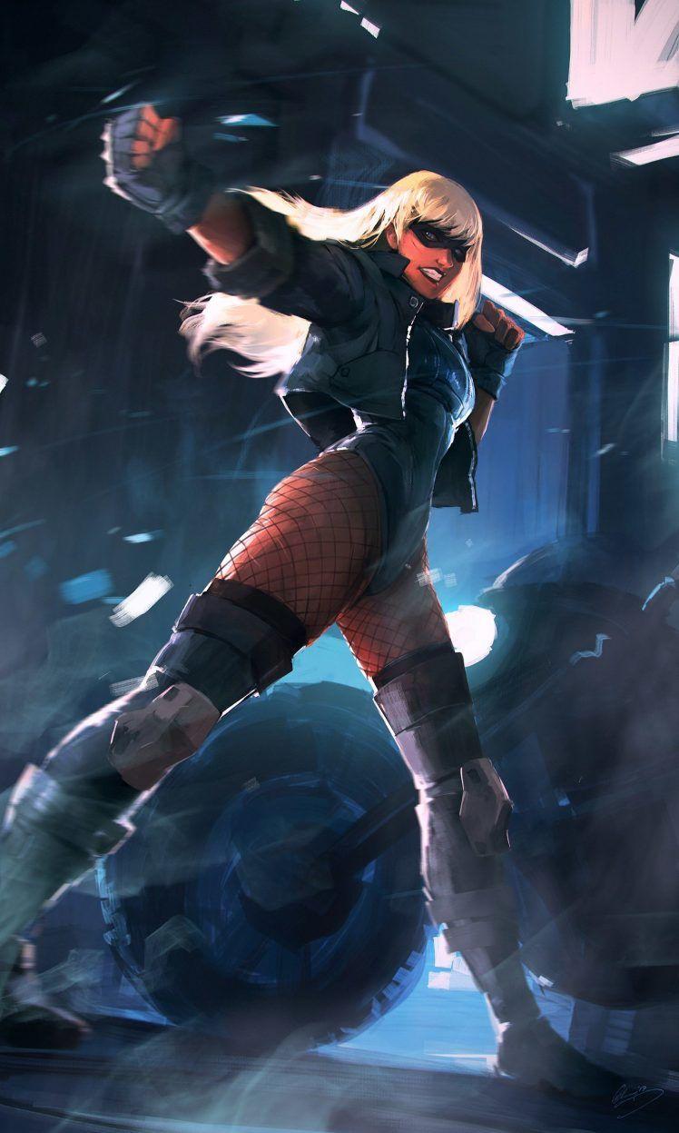 748x1247 warrior, Fantasy art, Black Canary Wallpaper HD / Desktop and Mobile Background