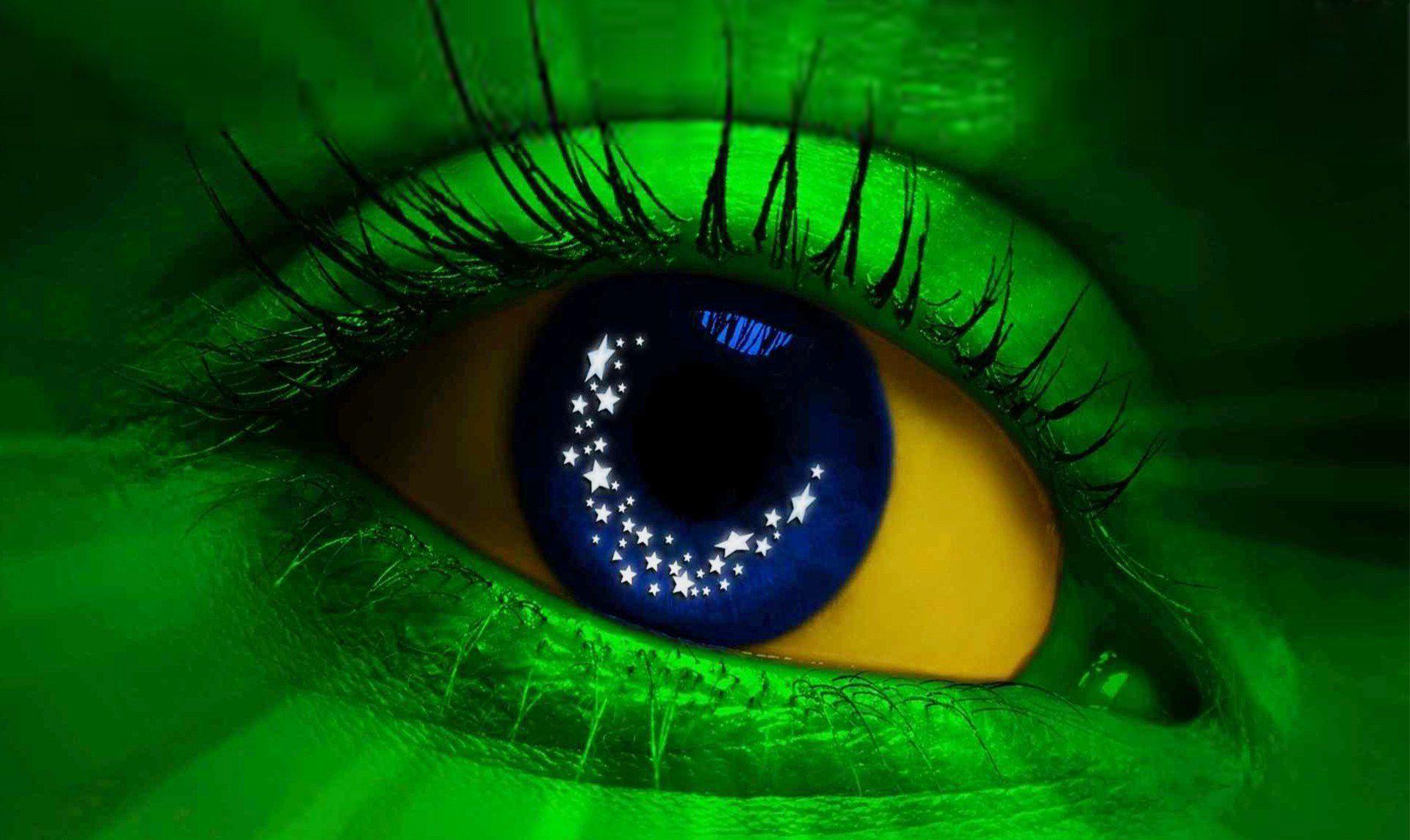 1920x1144 Brazil Flag phone, desktop wallpaper, picture, photo, bckground image
