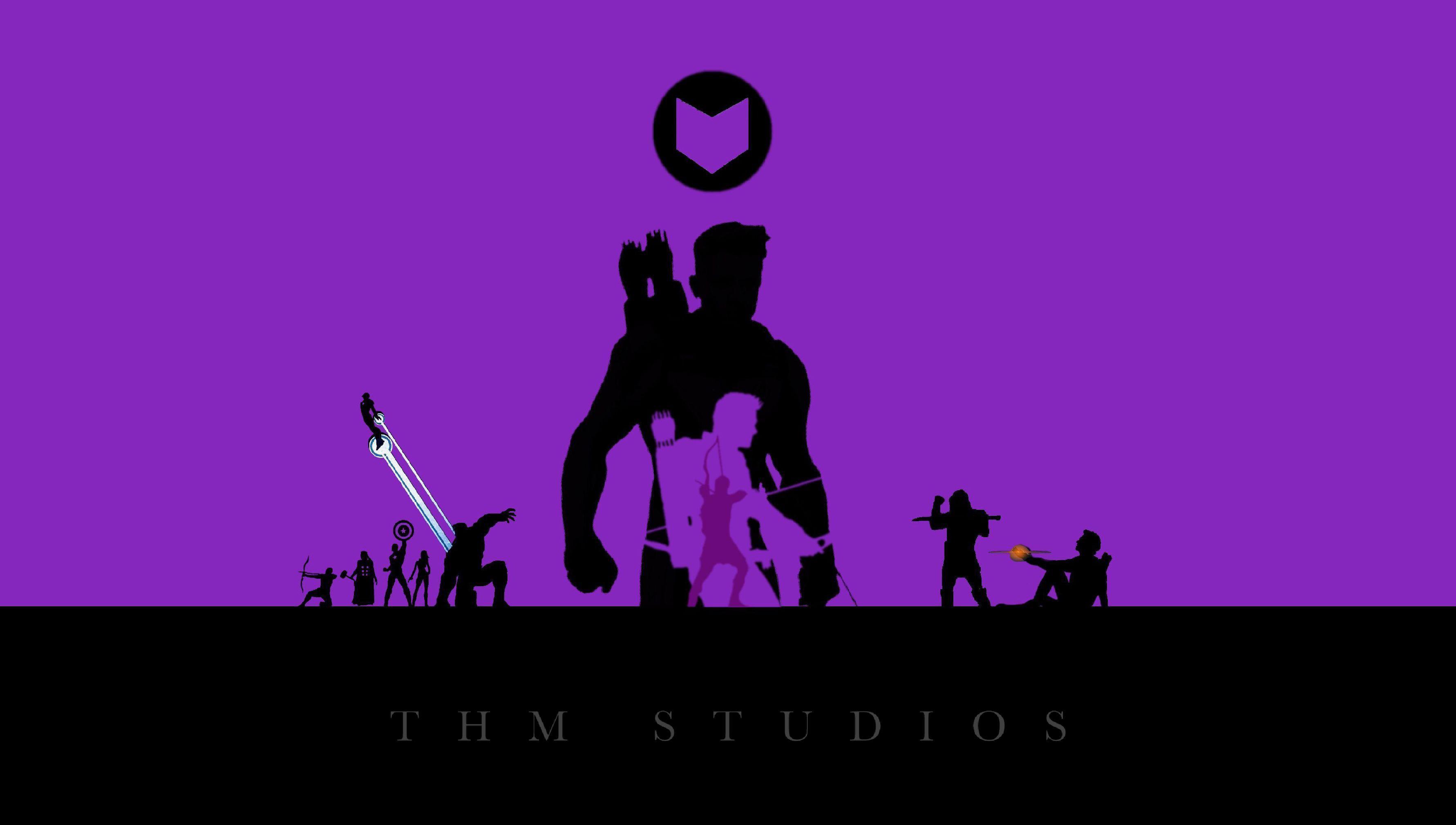 3563x2018 Found these gnarly wallpaper for all the OG Avengers.except for Hawkeye (surprise, surprise) so I made on for him! (THM STUDIOS)
