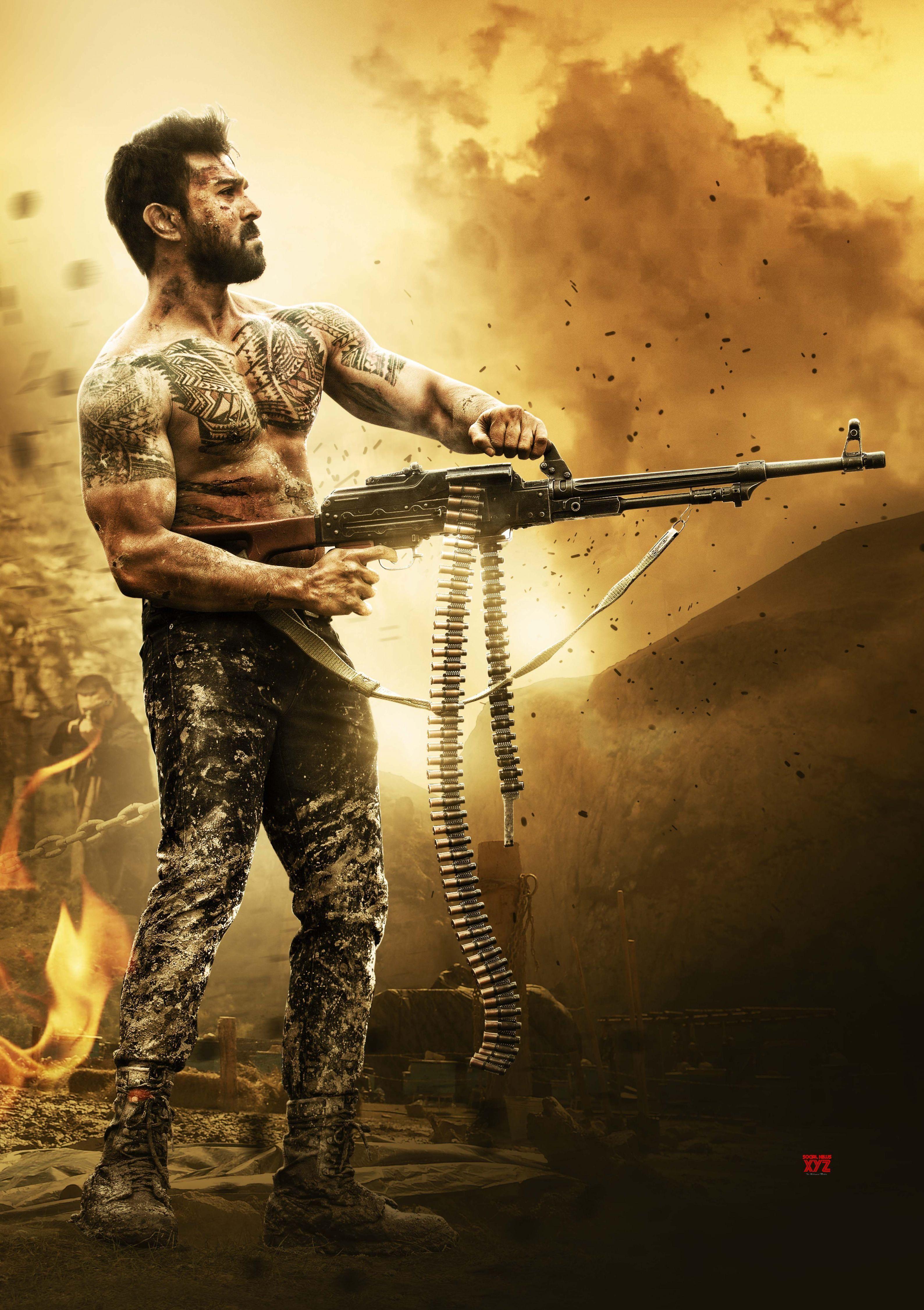 3176x4500 Ram Charan Massy Still And Poster From Vinaya Vidheya Rama. Hindi movies online free, Dhruva movie, Telugu movies download