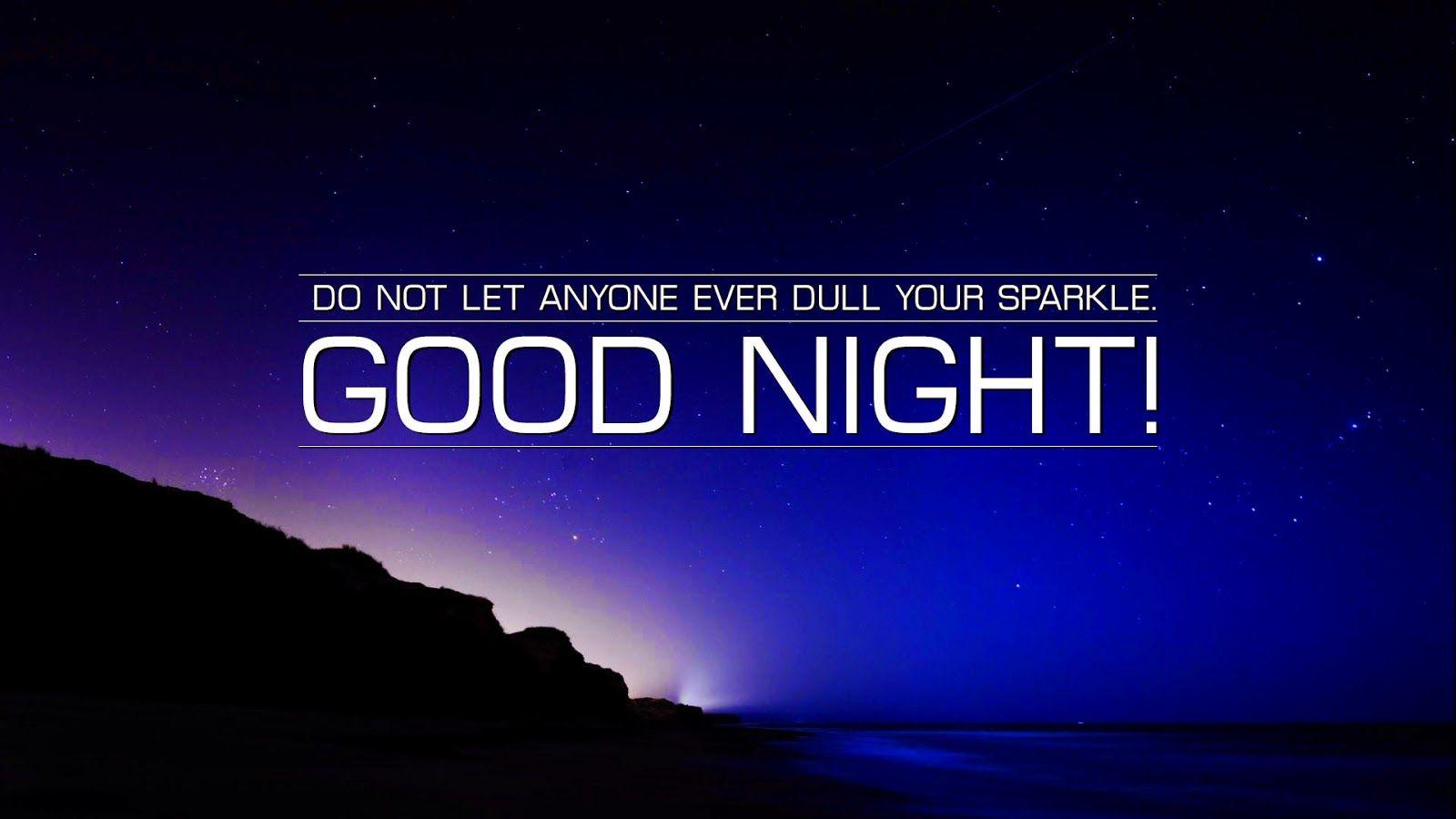 1600x900 Good Night Wishes Quotes Blue Wallpaper Goodnight Night Team Quotes HD Wallpaper