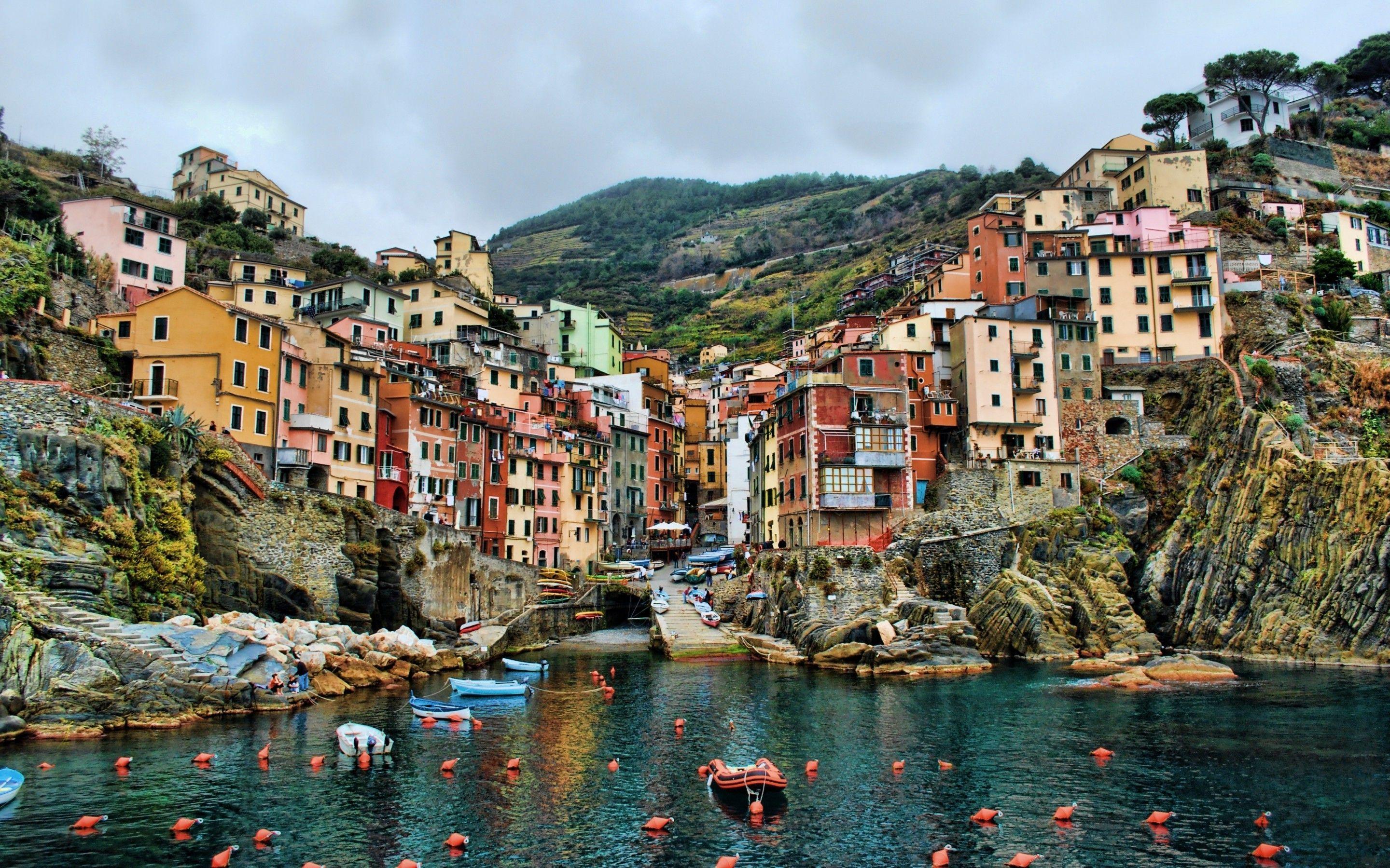 2880x1800 Cinque Terre HD Wallpaper. Background. Riomaggiore italy, Places to see, Cinque terre italy