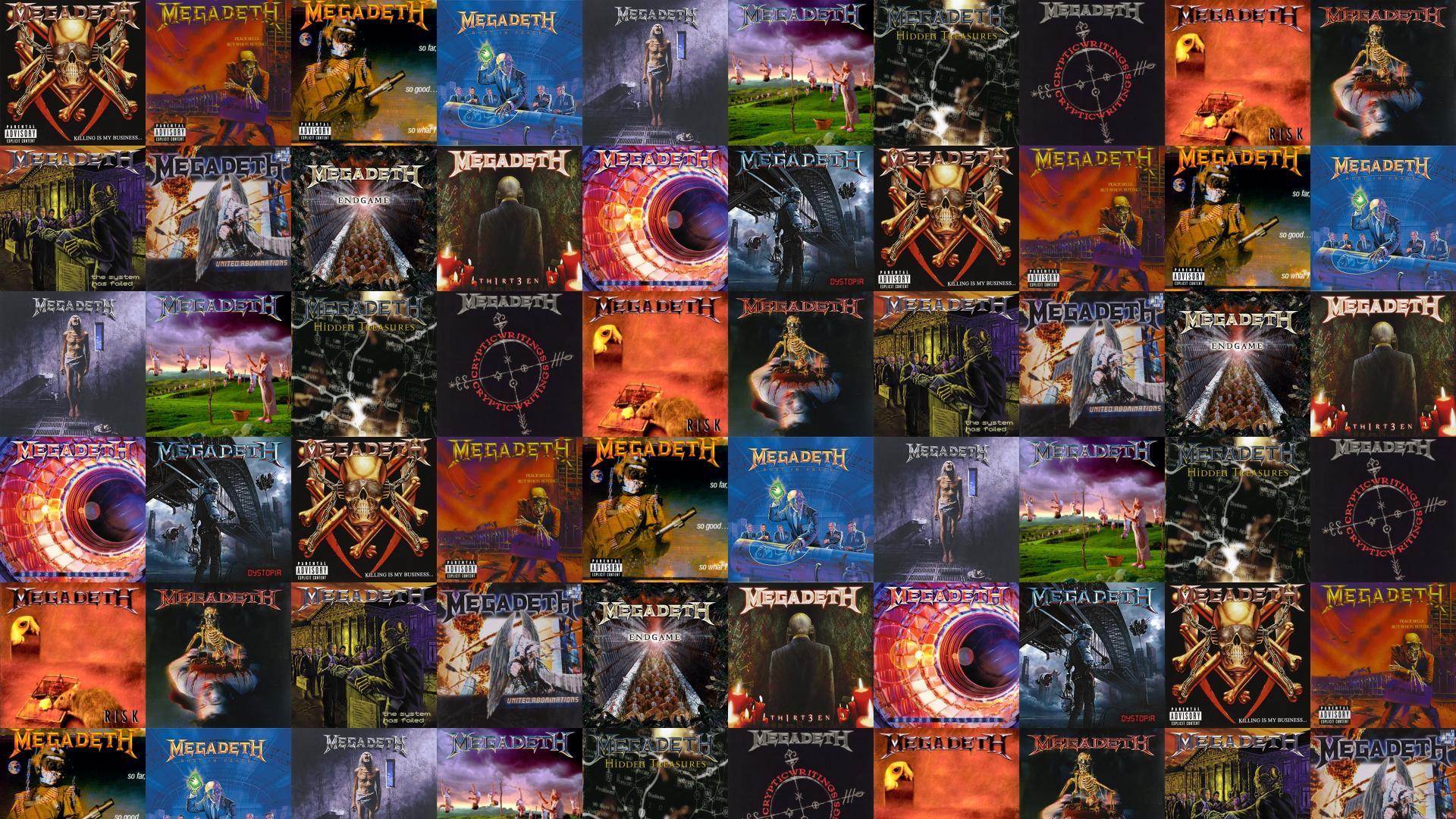 1920x1080 Megadeth Killing My Business Peace Sells So Far Wallpaper « Tiled Desktop Wallpaper