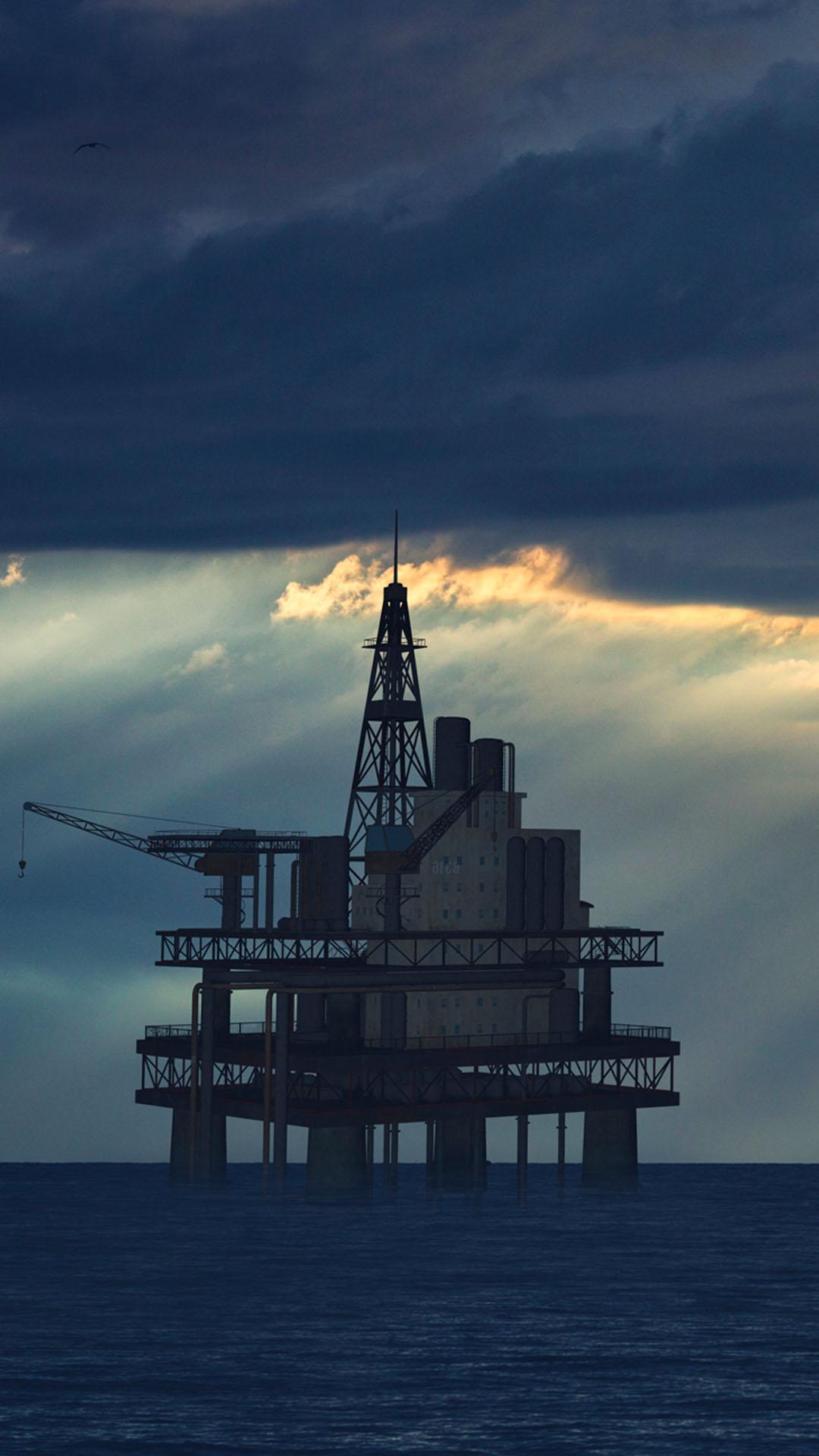 Oil Rig Wallpapers - Top Free Oil Rig Backgrounds - WallpaperAccess