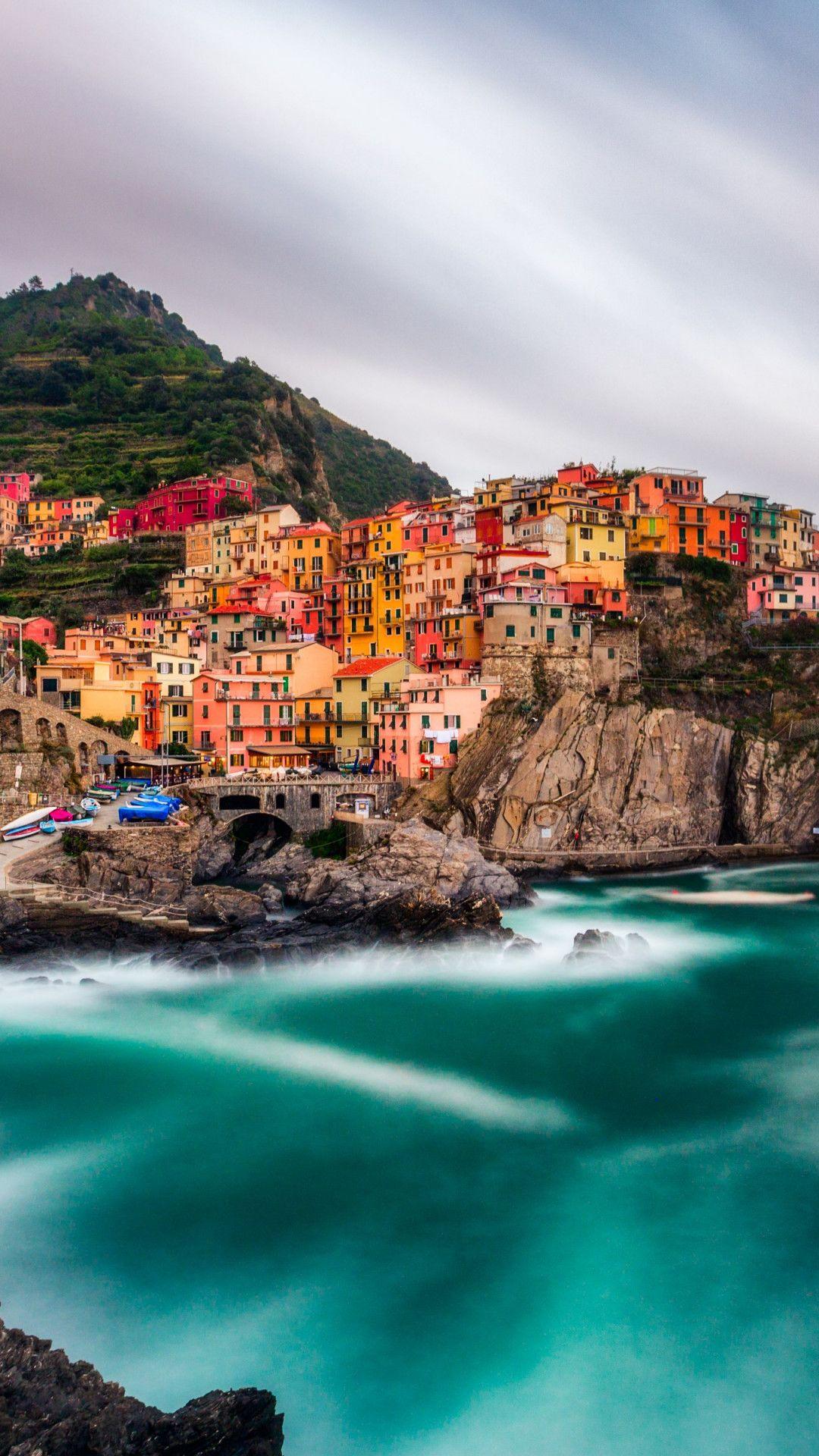 1080x1920 Download wallpaper: Manarola, Cinque Terre 1080x1920
