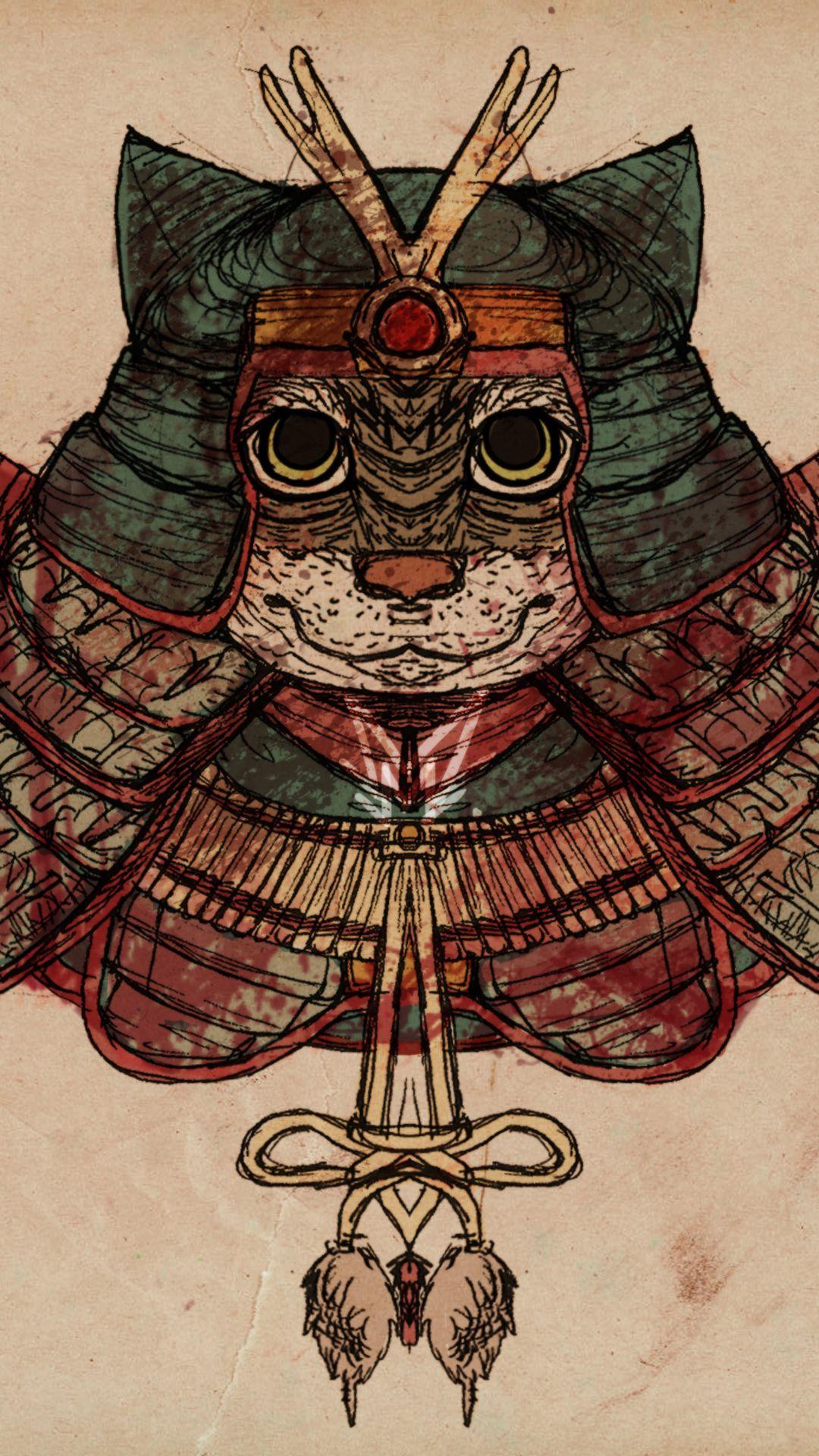 Cat Samurai Wallpapers - Top Free Cat Samurai Backgrounds - WallpaperAccess