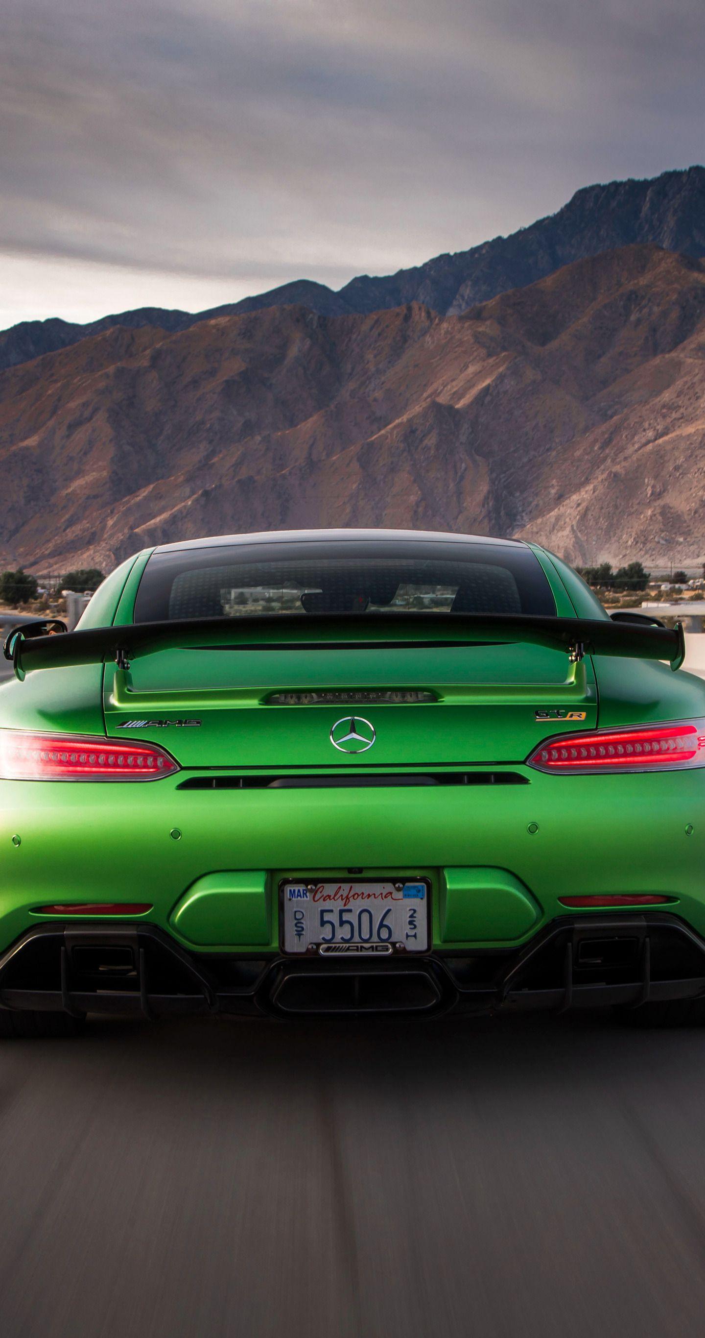 1440x2731 Download 1440x2960 Wallpaper Mercedes Amg Gt R, Rear, On Road, Samsung Galaxy S Samsung Galaxy S8 Plus, 1440x2960 HD Image, Background, 1923