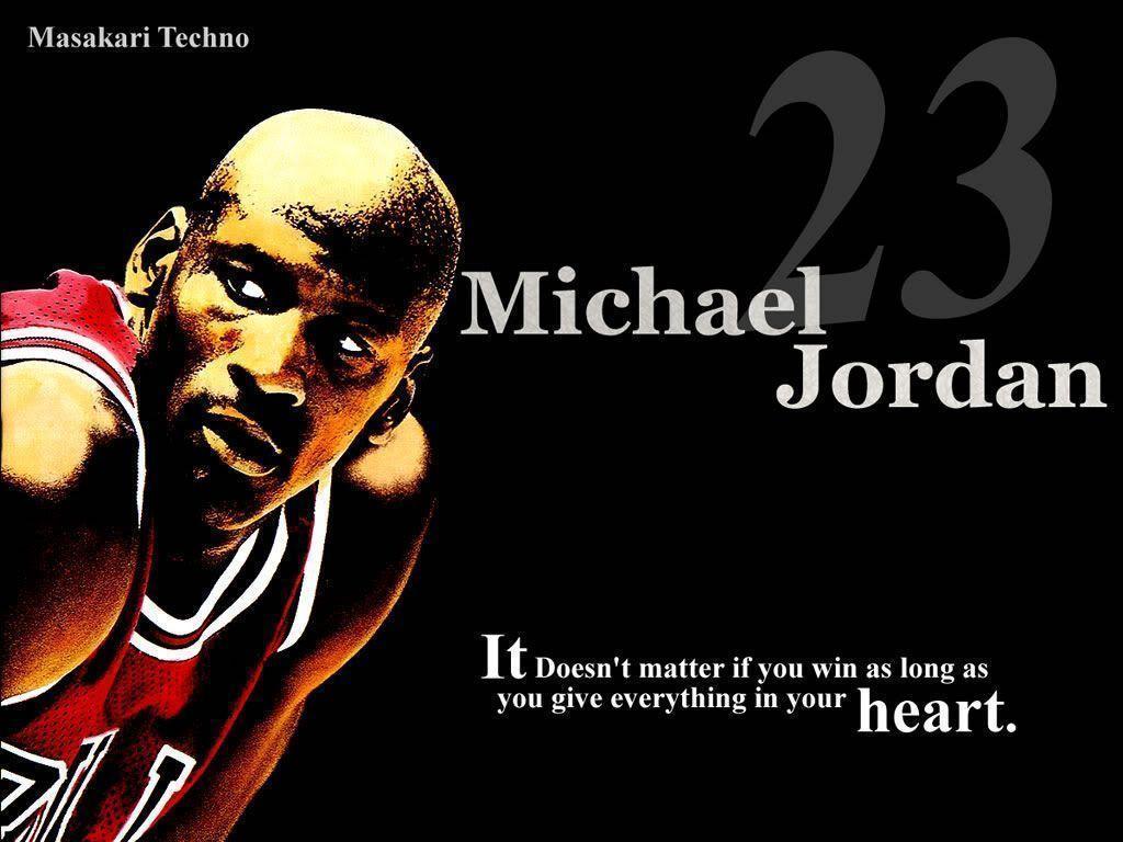 1024x768 Michael Jordan Quote Wallpaper