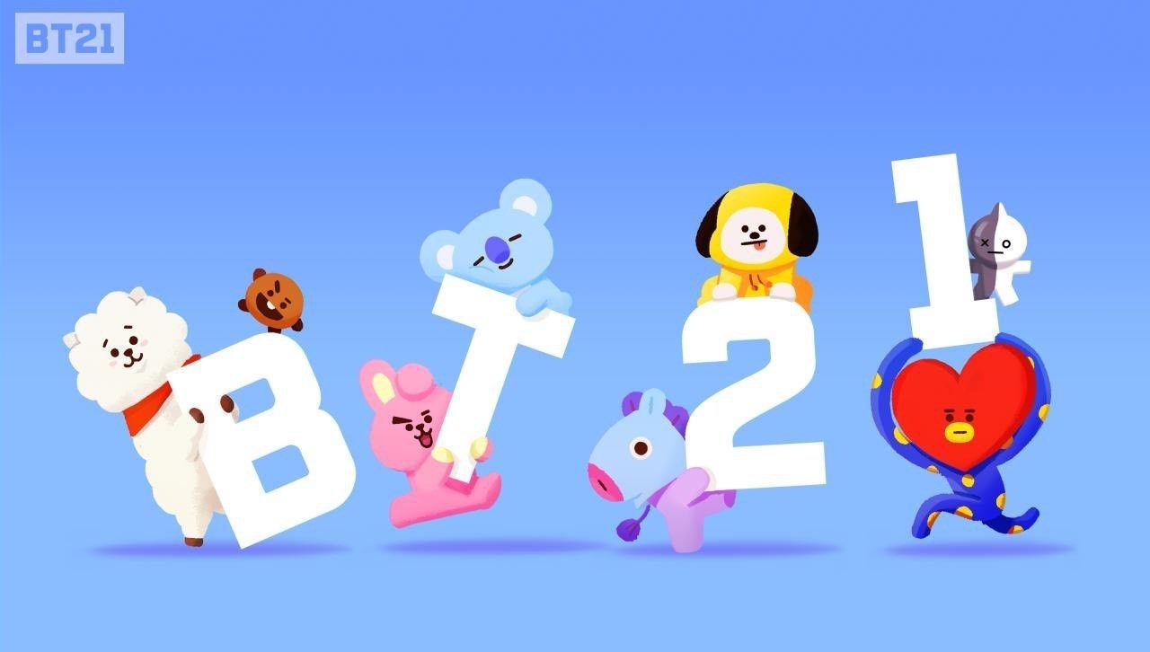 1280x726 image about bt21 /GIFs
