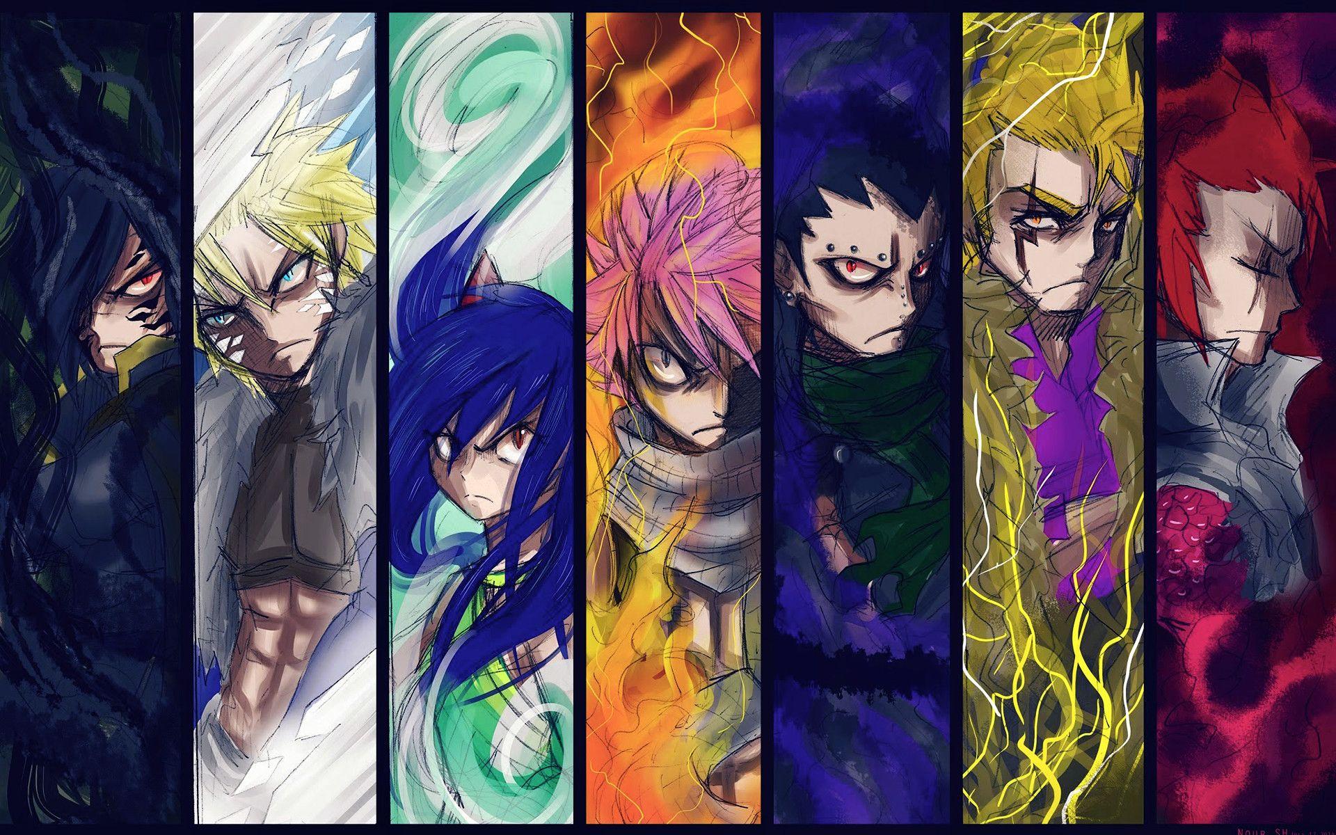 The 7 Dragons Slayers and Acnologia Human Fairy tail dragon slayer 7th  dragon Fairy tail anime Natsu Dragon Slayer HD wallpaper  Pxfuel